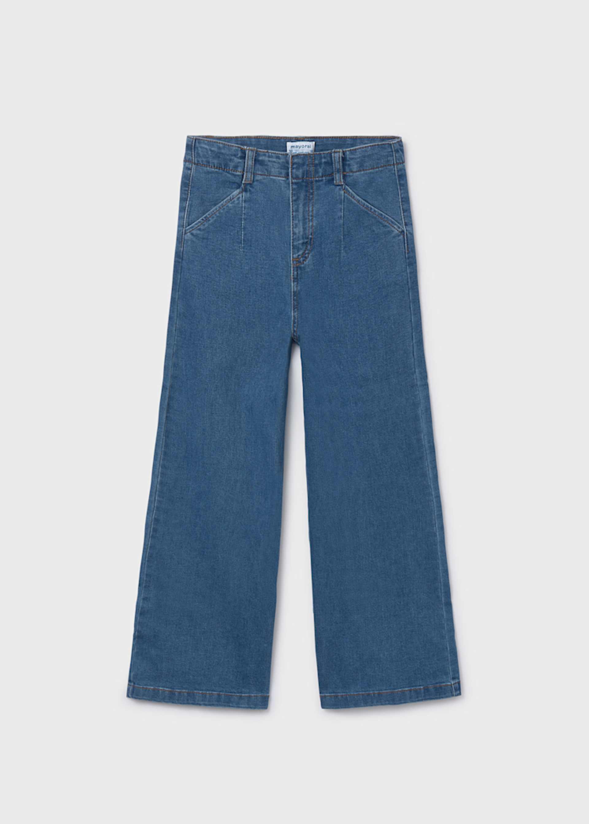 Girls flared denim jeans