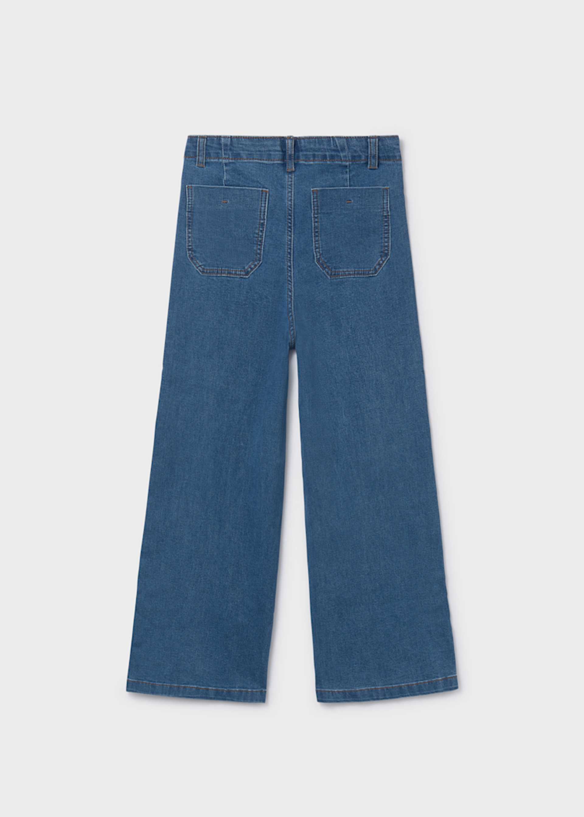 Pantalón vaquero acampanado chica