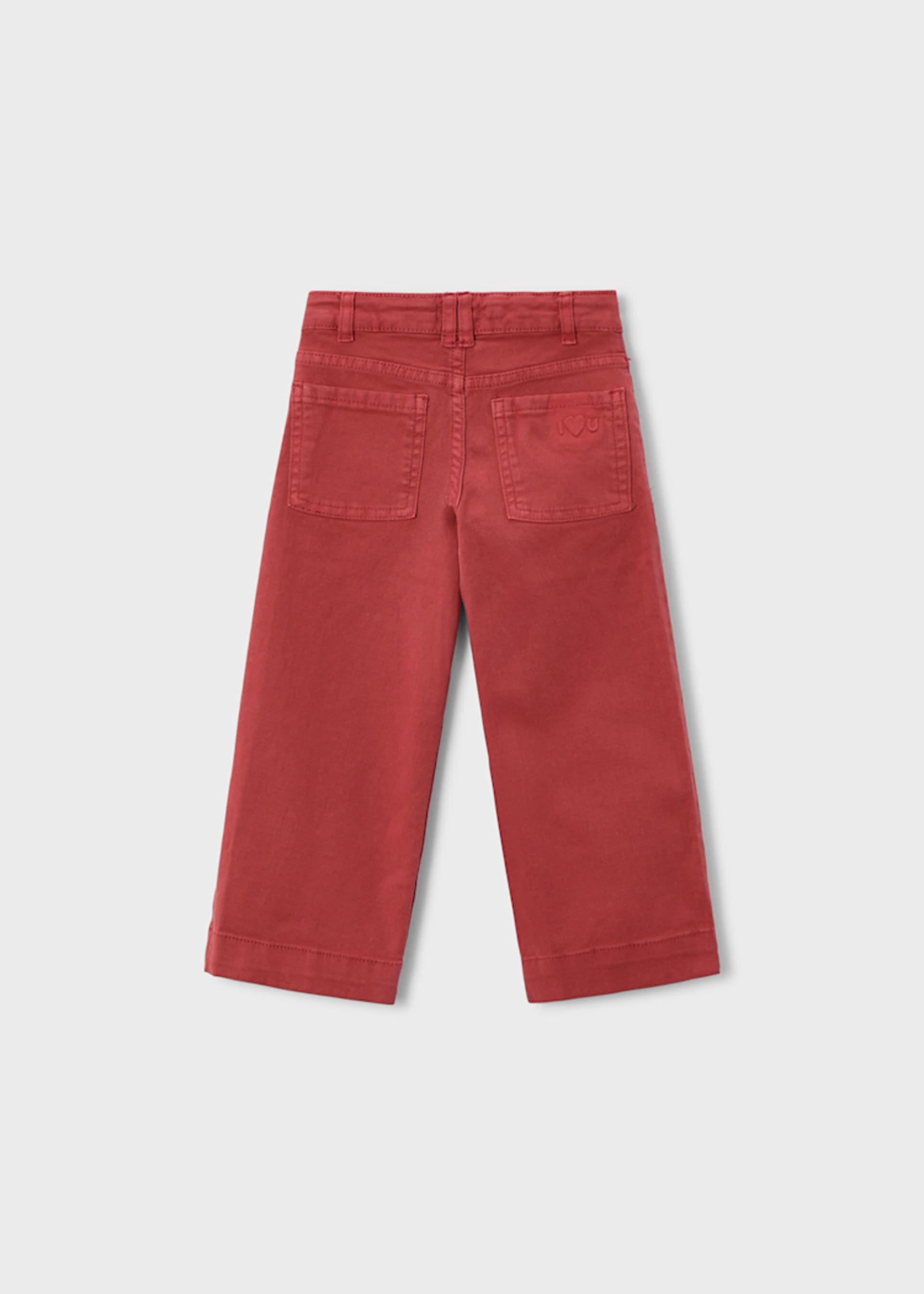 Girls twill trousers