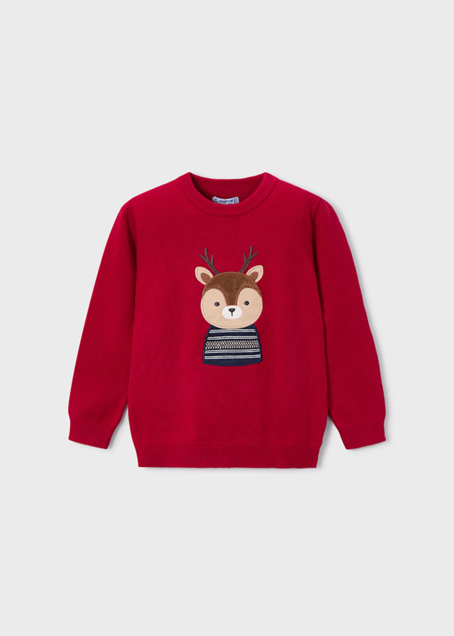 Jersey motivo intarsia niño