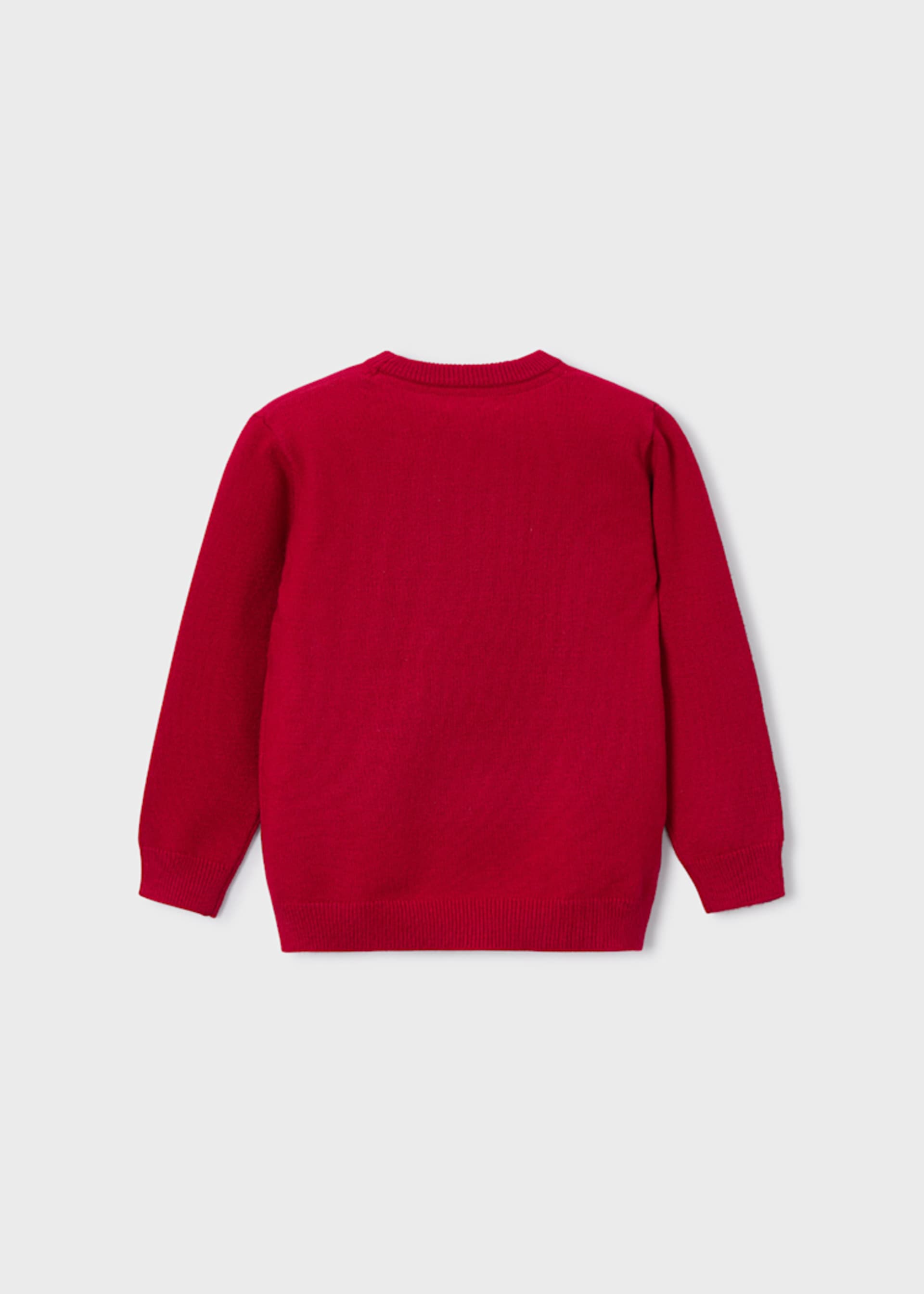 Jersey motivo intarsia niño