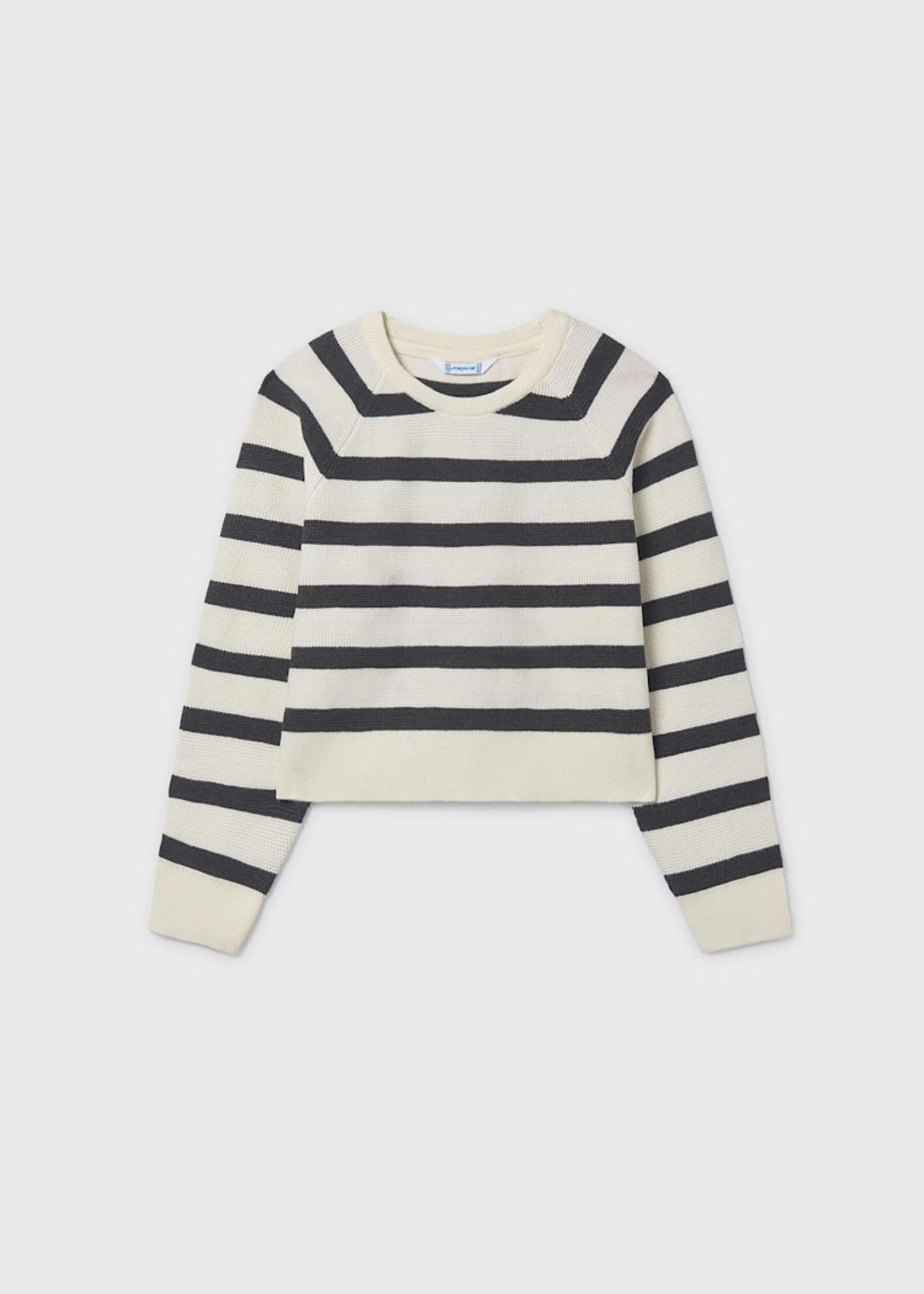 Pull rayé fille