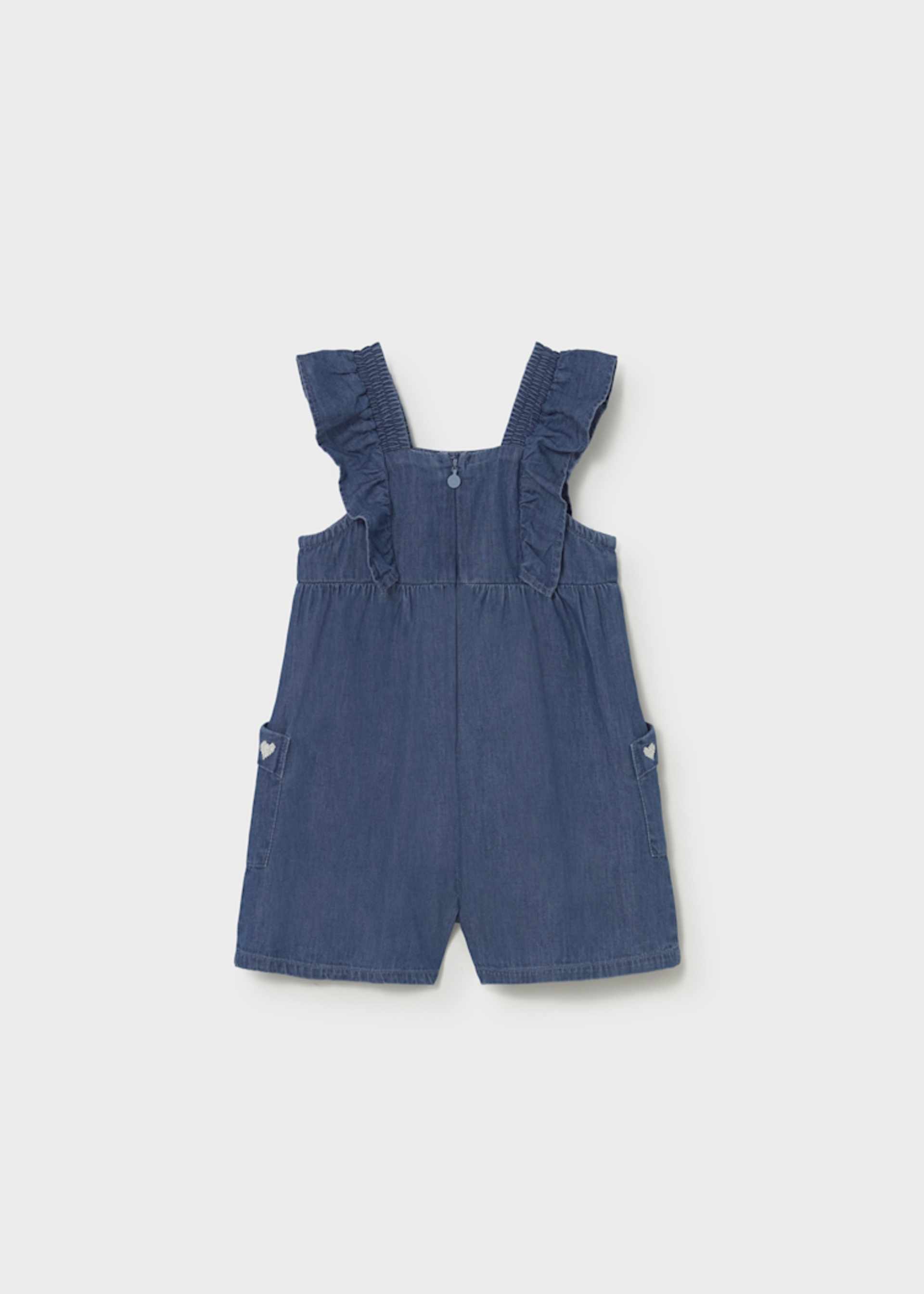 Kurzer Jumpsuit Volants Baby