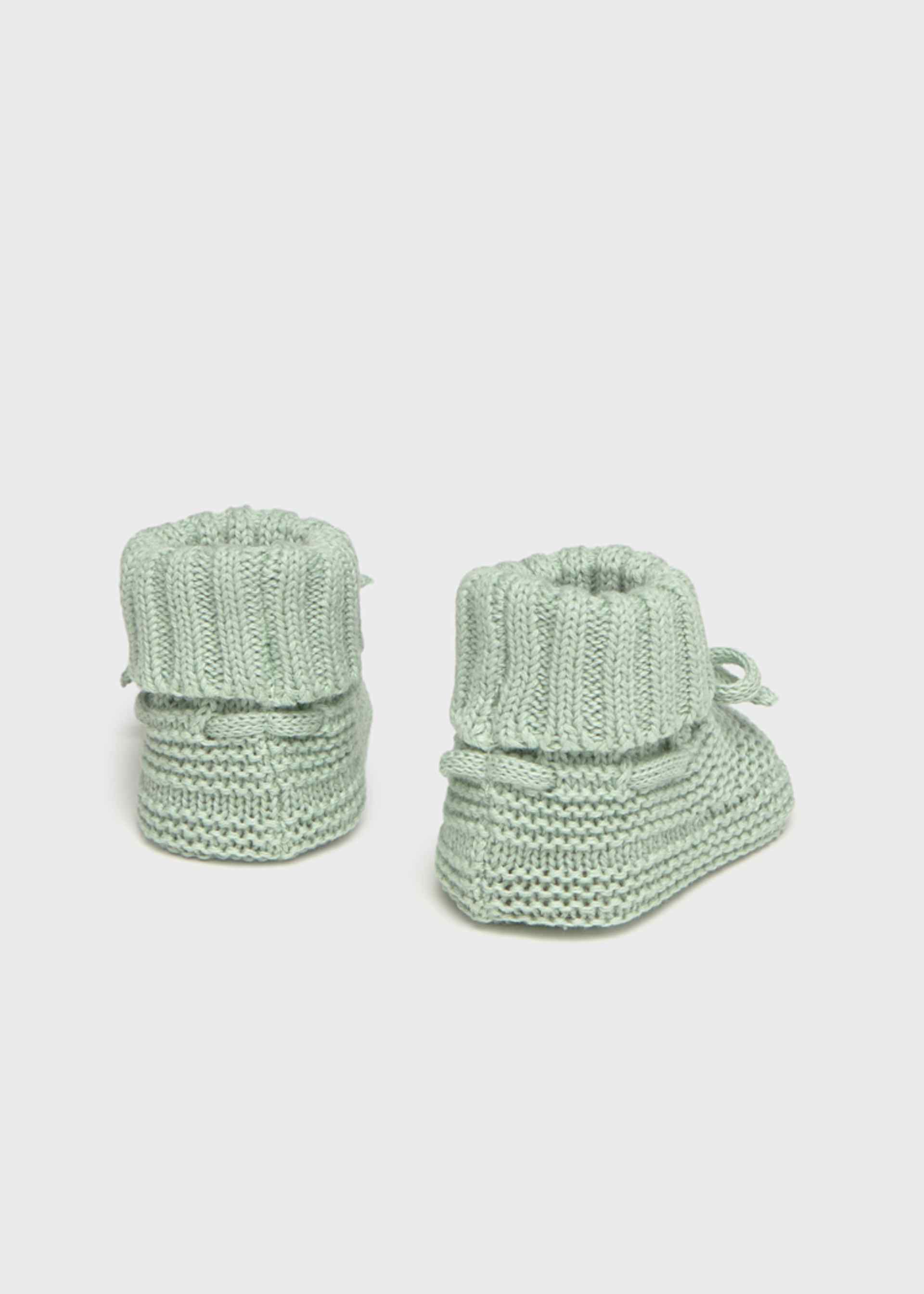 Chaussons tricotés nouveau-né