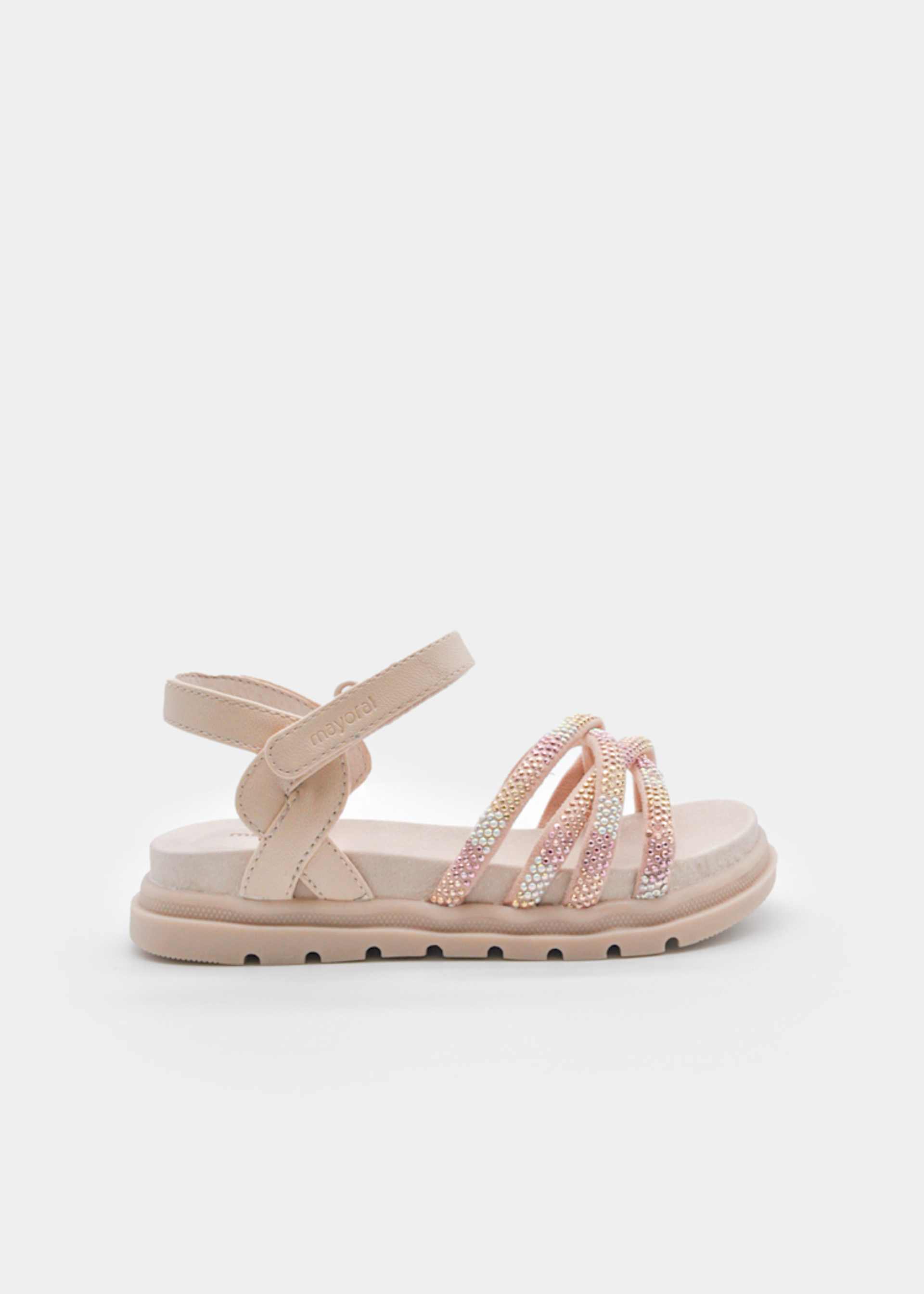 Sandales brillantes fille