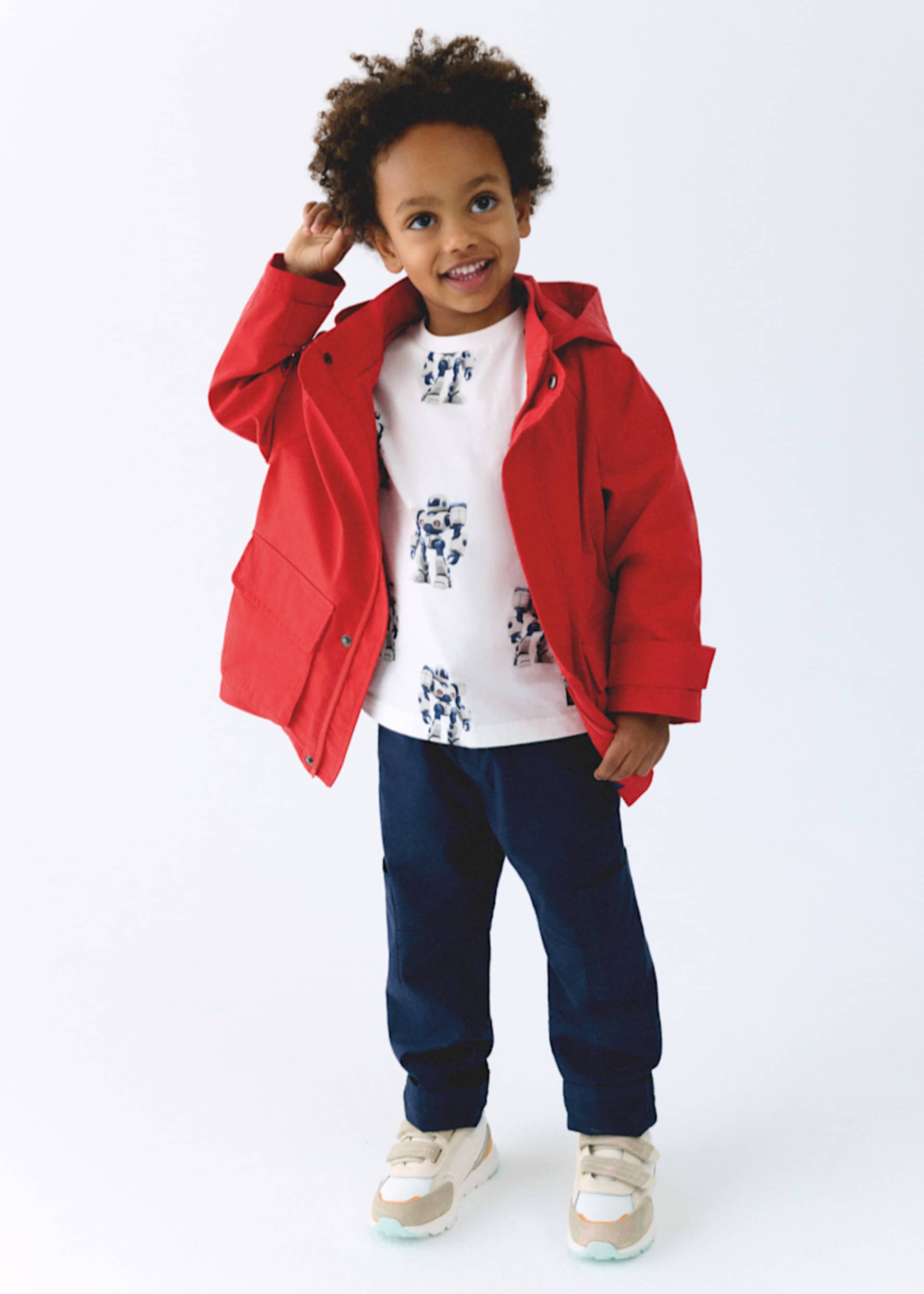 Trenchcoat mit Gürtel Mädchen