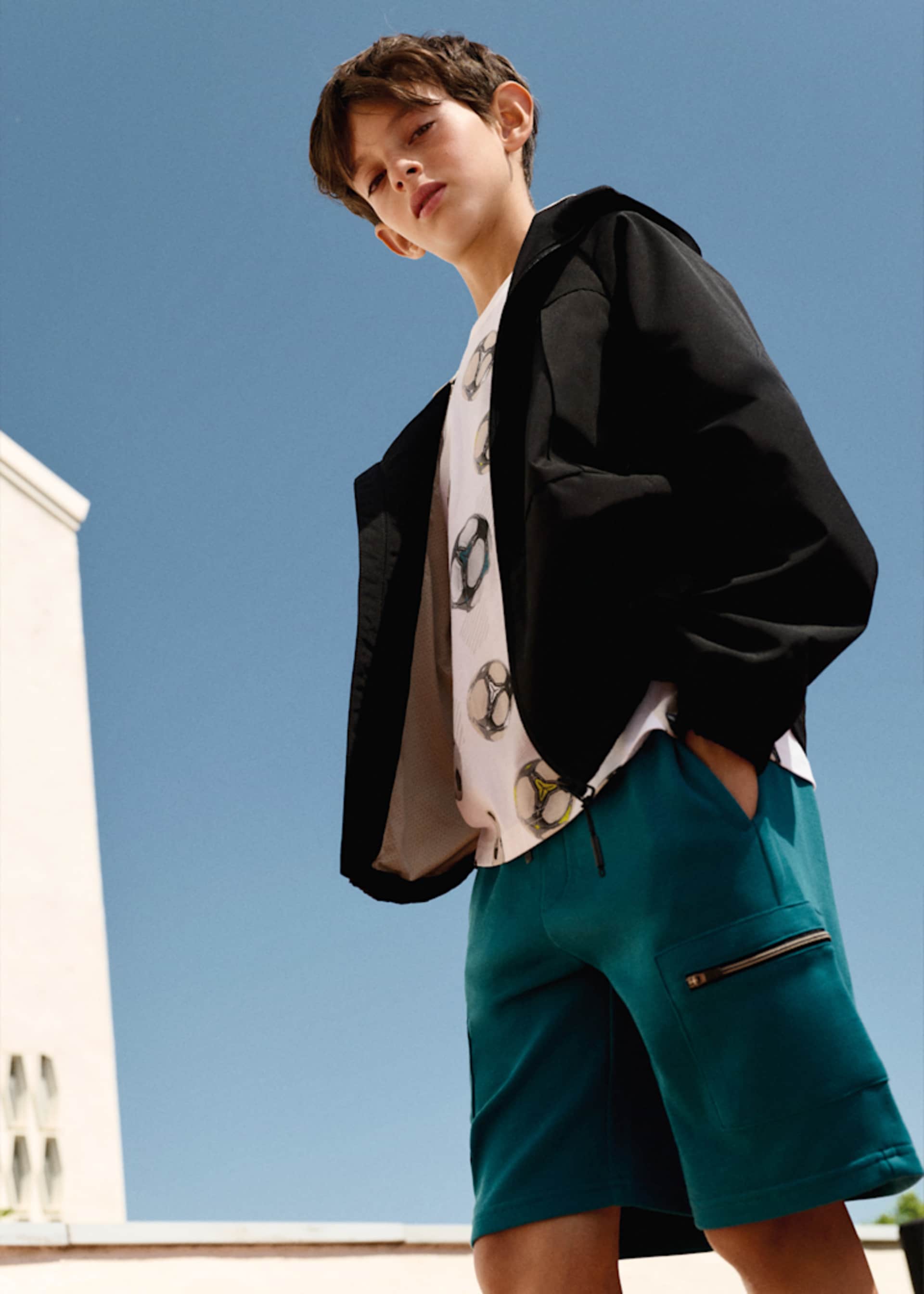 Bermuda cerniere ragazzo