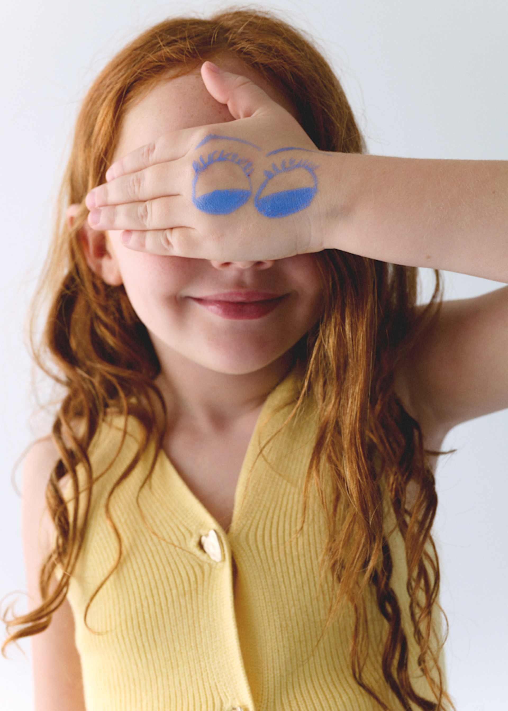 Chaleco botones niña