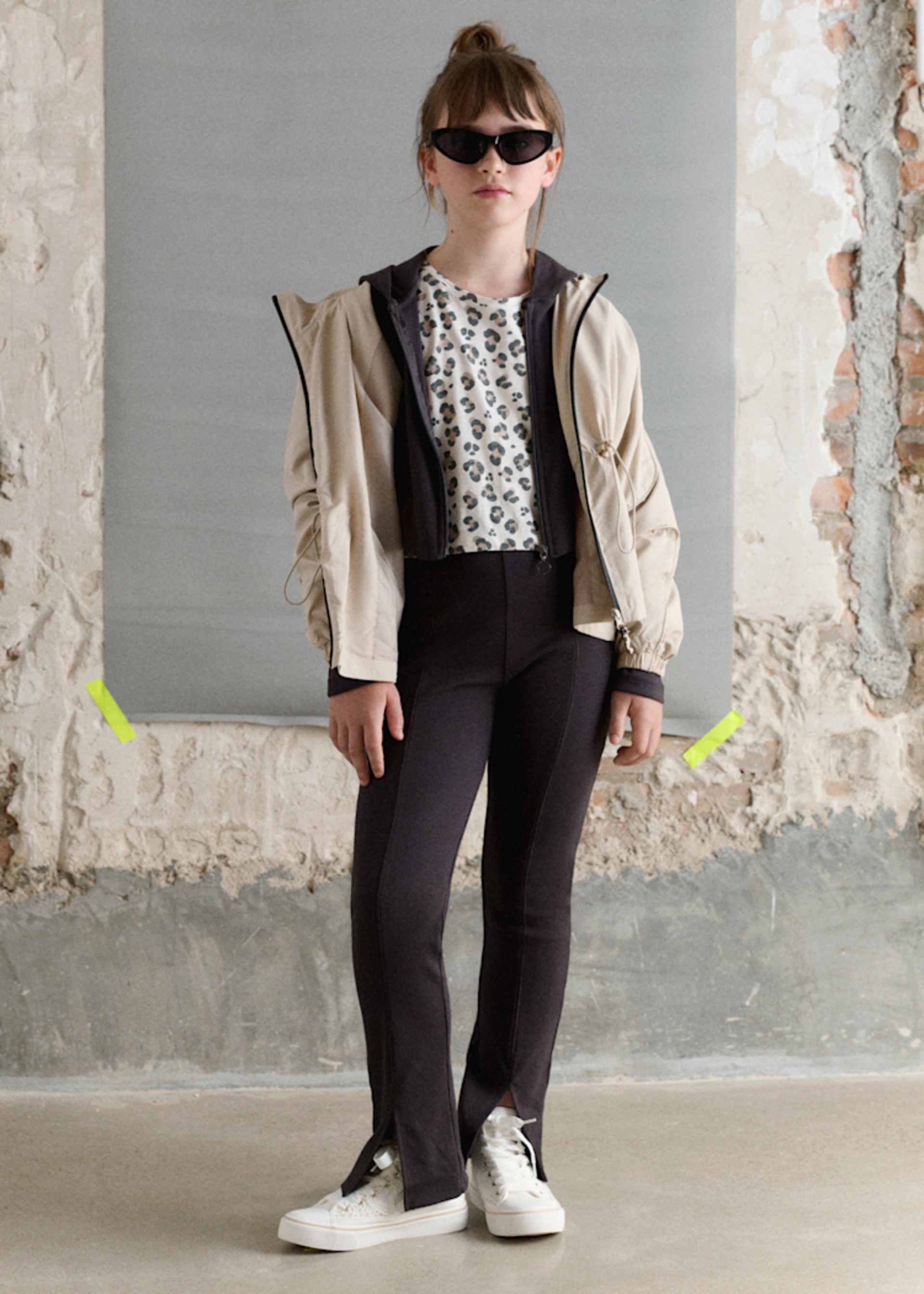 Schlag-Leggings Teenager Mädchen