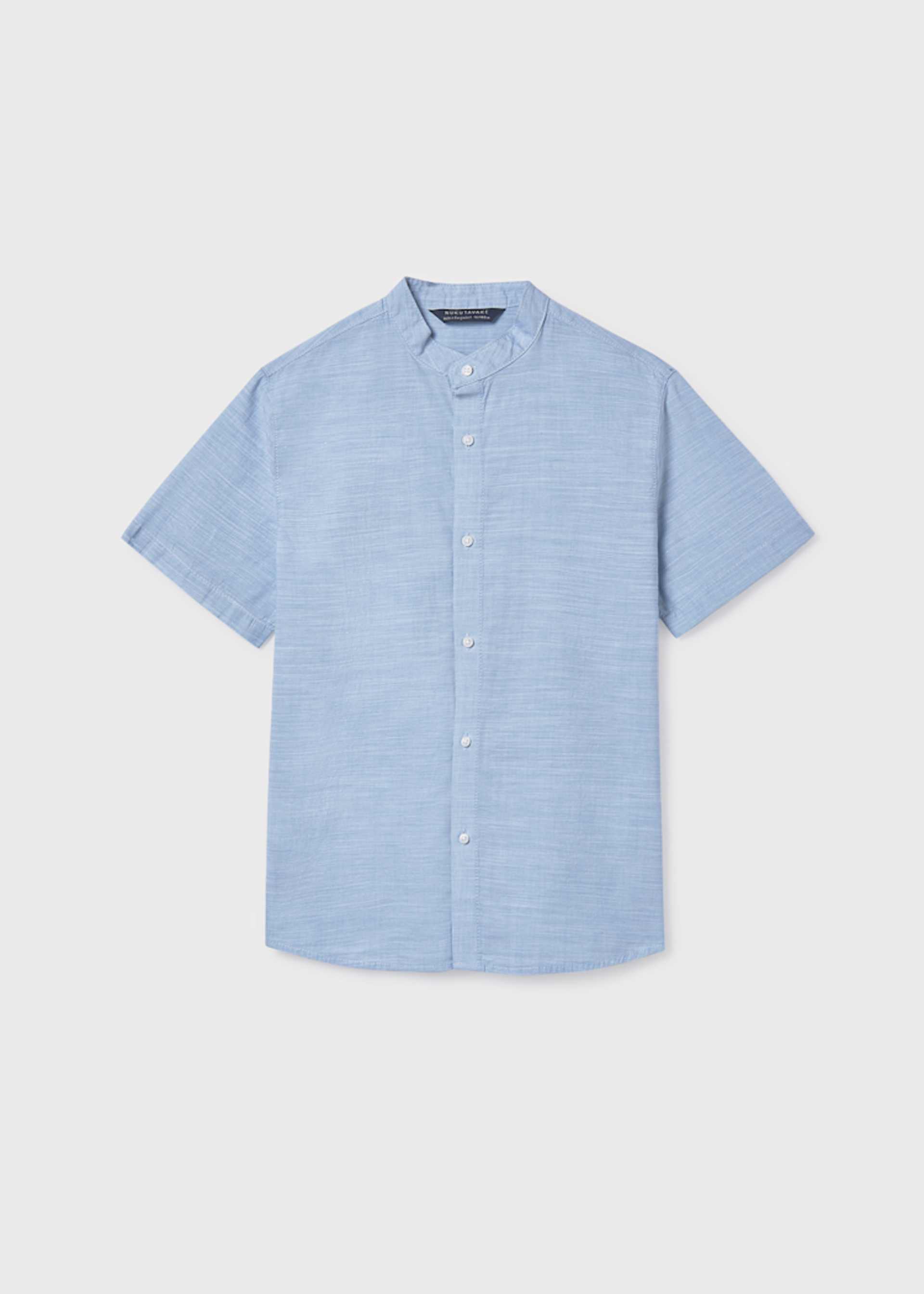 Camisa cuello mao chico