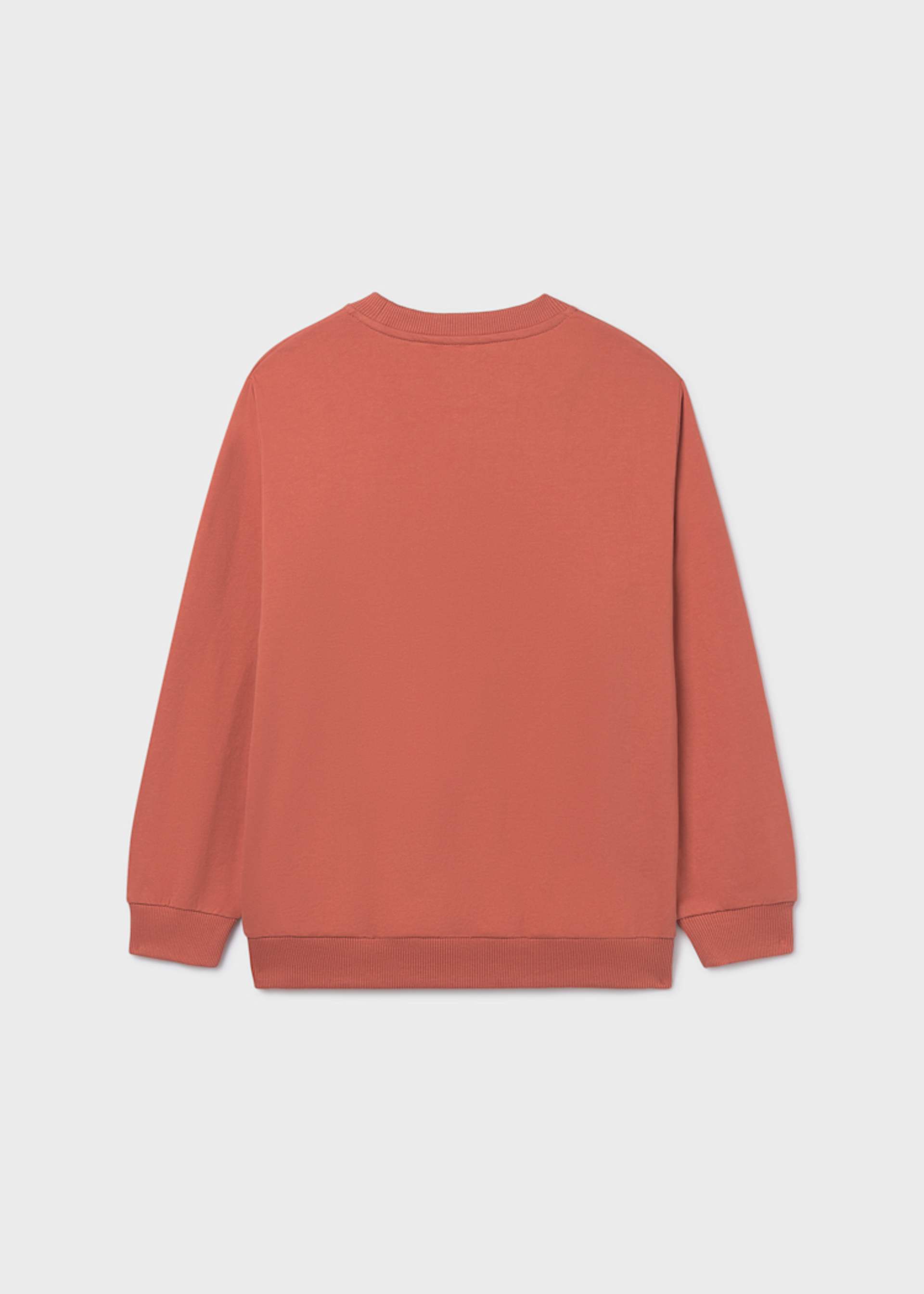 Sweatshirt mit Reliefdetail Teenager Jungen