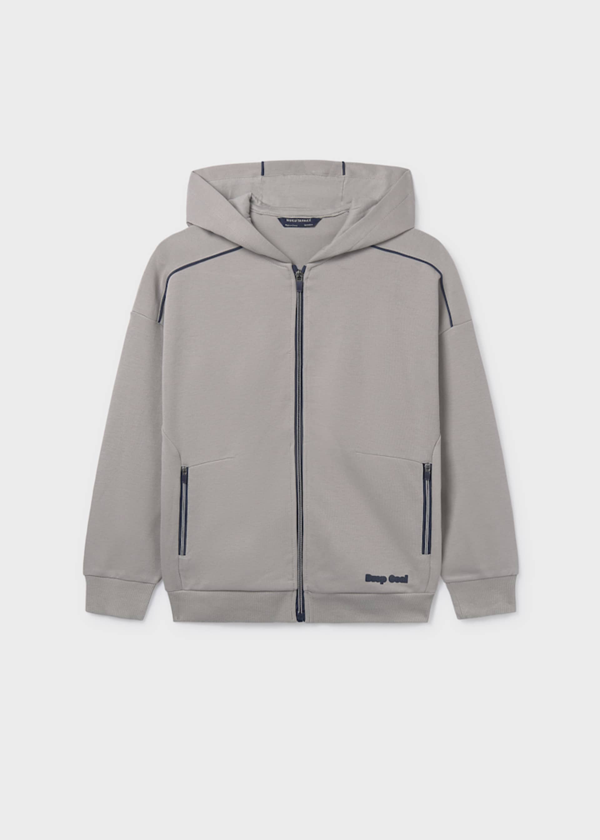 Boys' zip-up sweatshirt