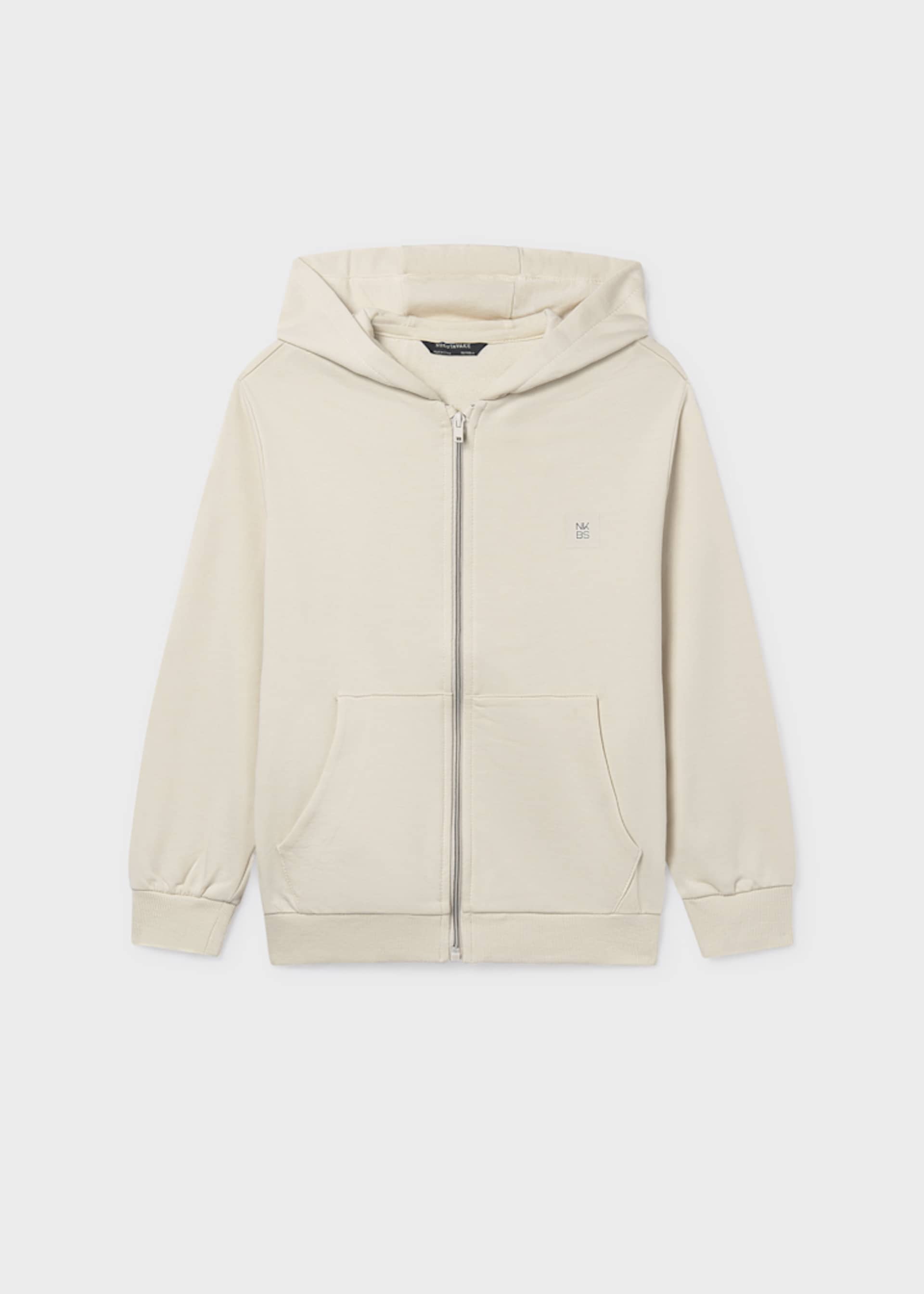 Sweatjacke basic Teenager Jungen