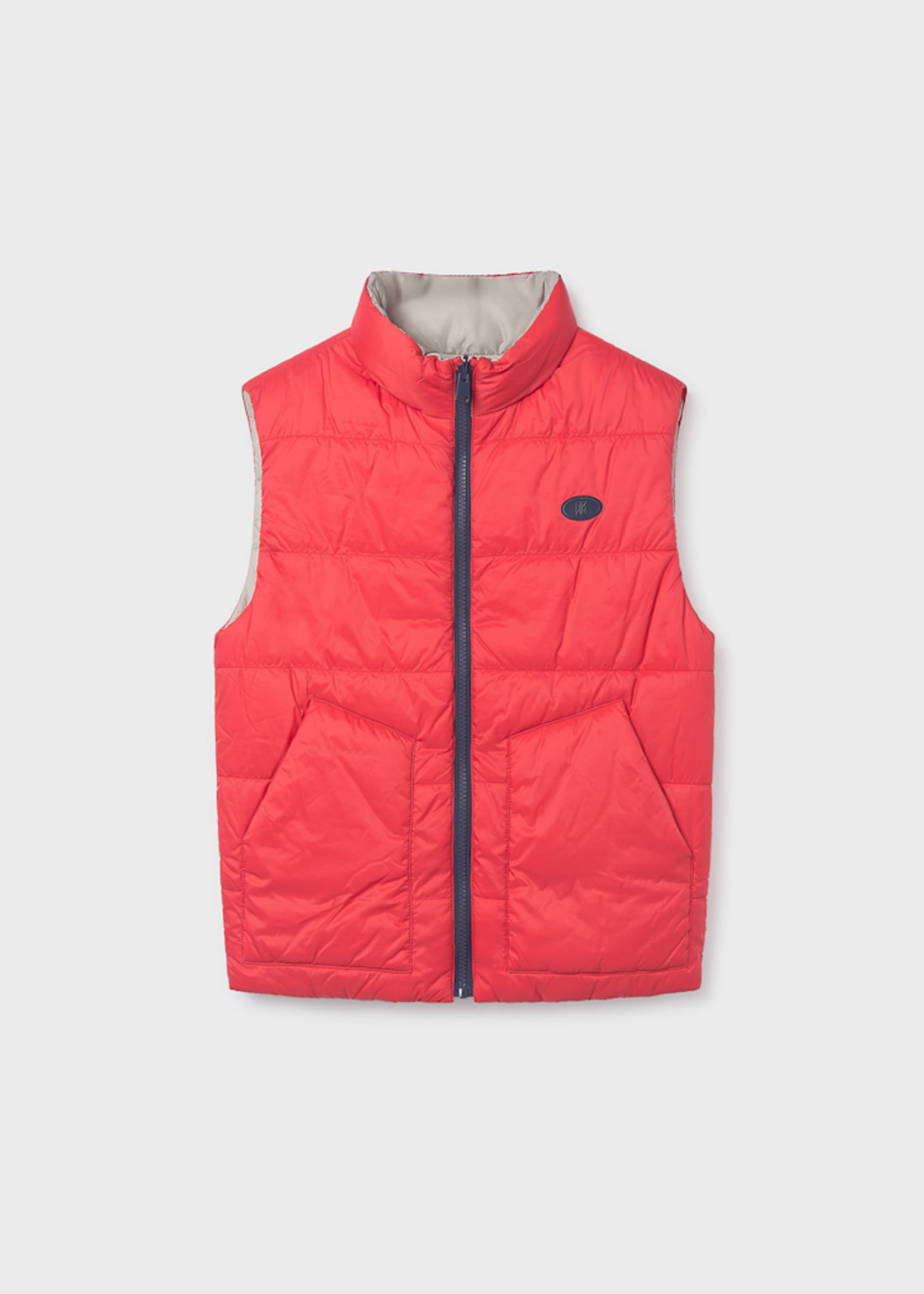 Gilet trapuntato reversibile ragazzo