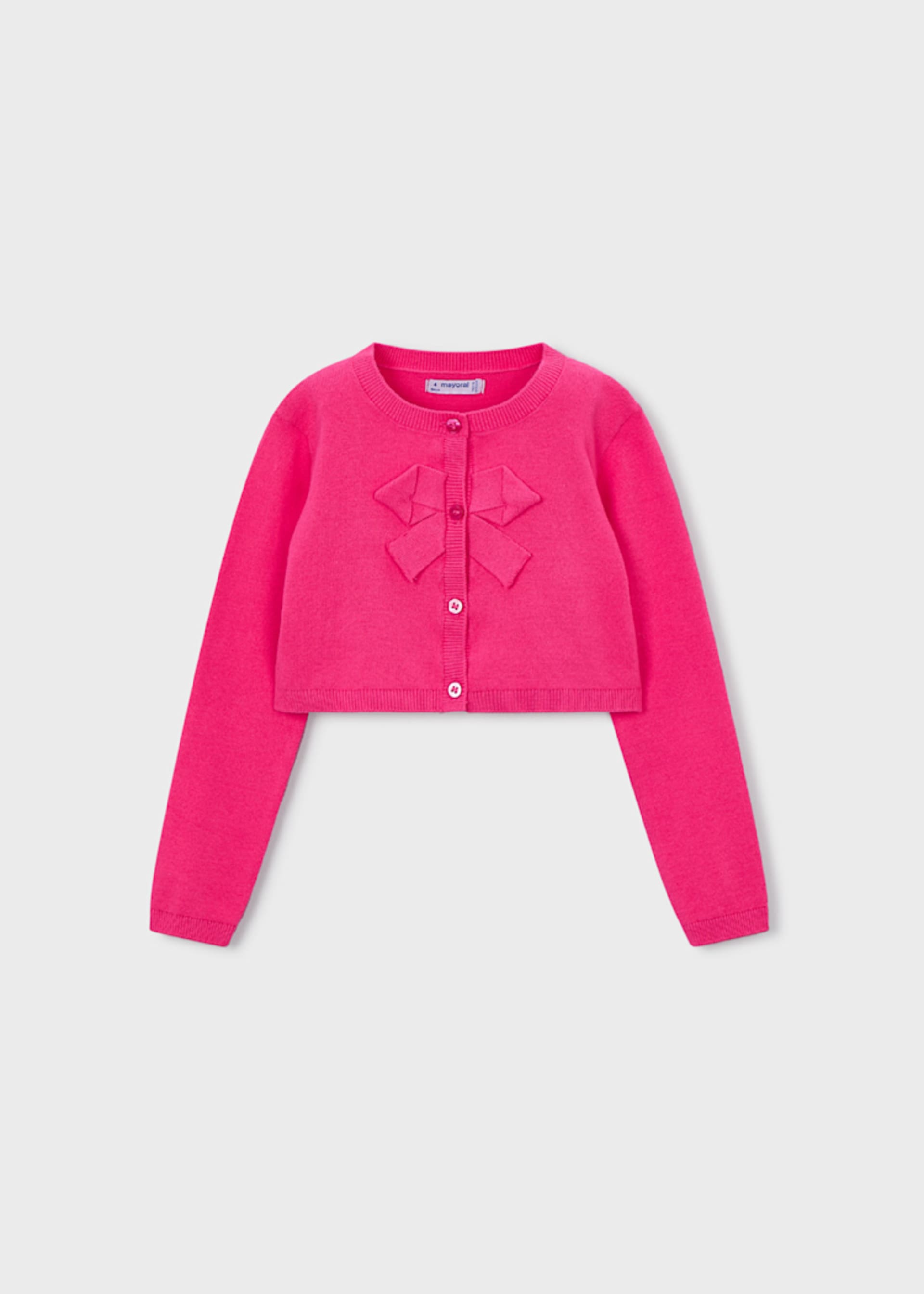 Cardigan tricot basic bambina