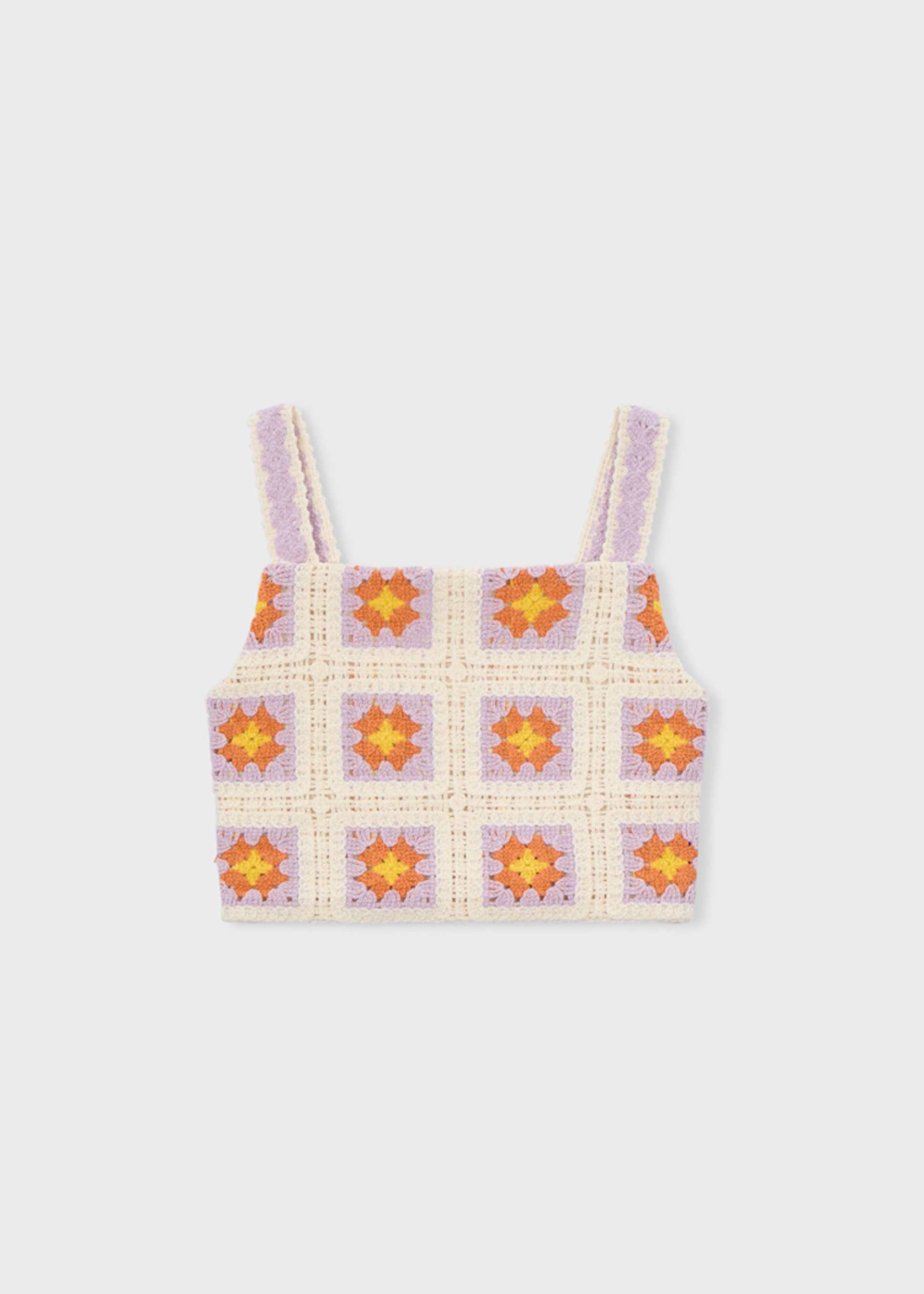 Топ crochet за момиче
