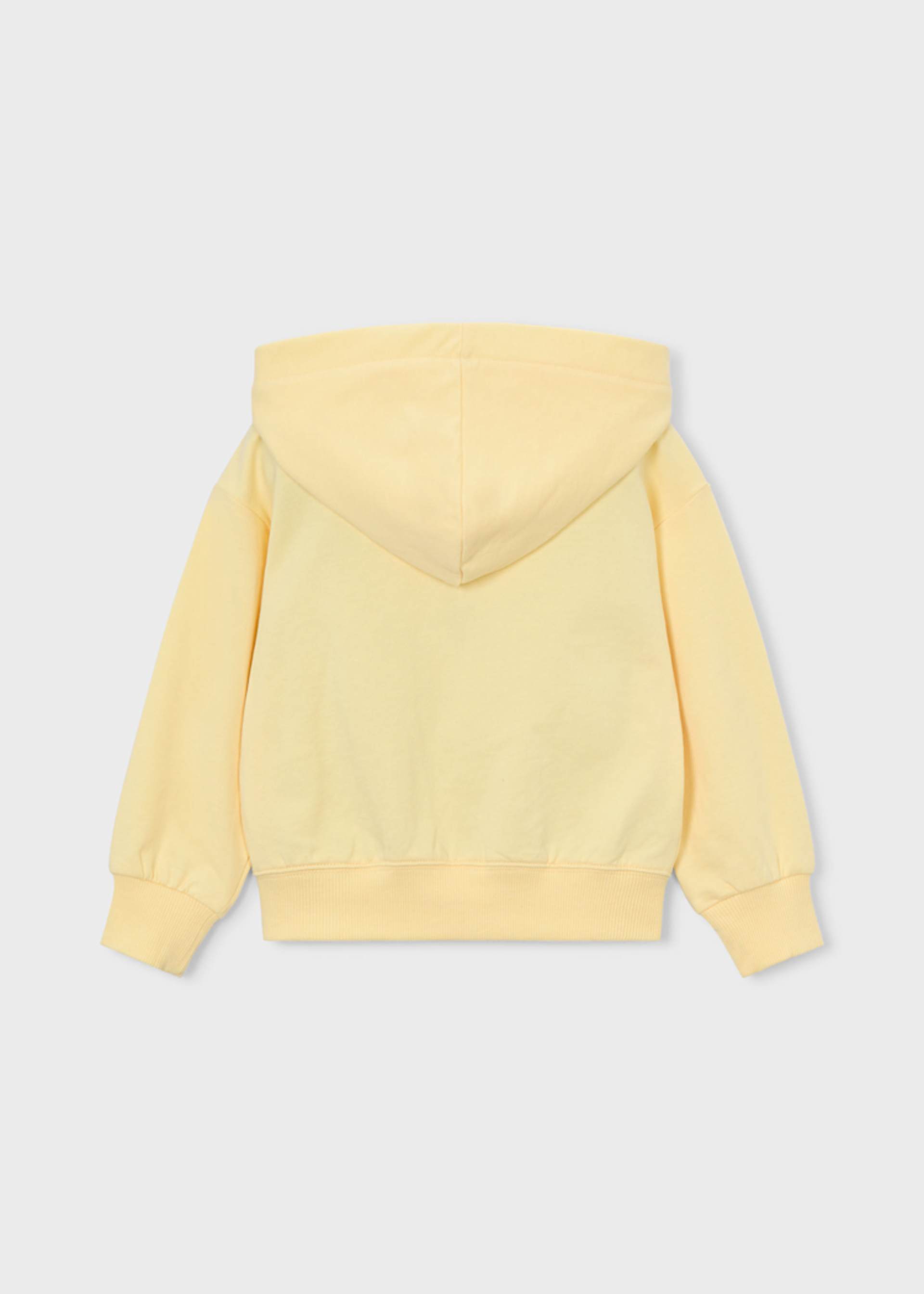 Sudadera cremallera niña