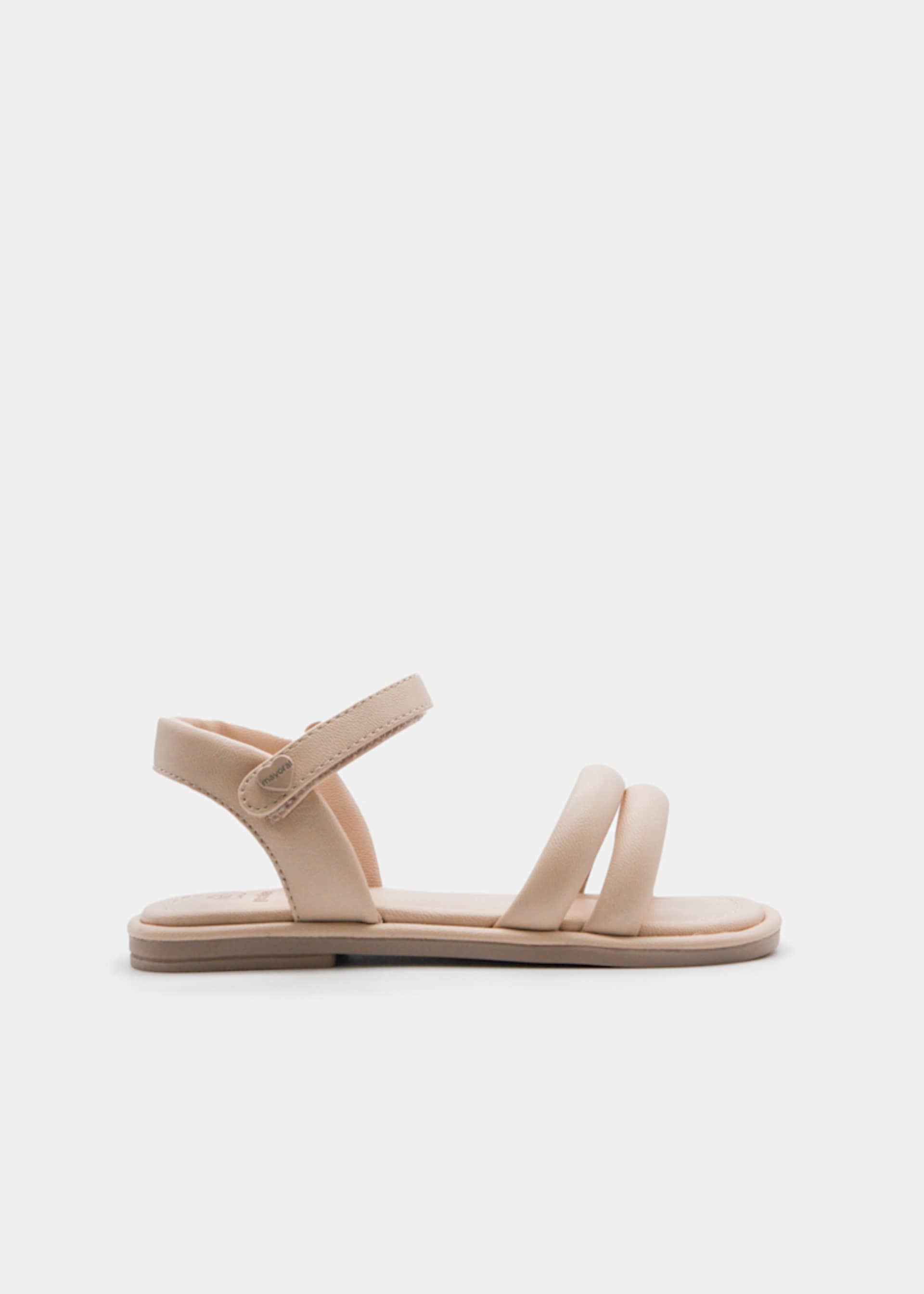 Girls' strappy sandals