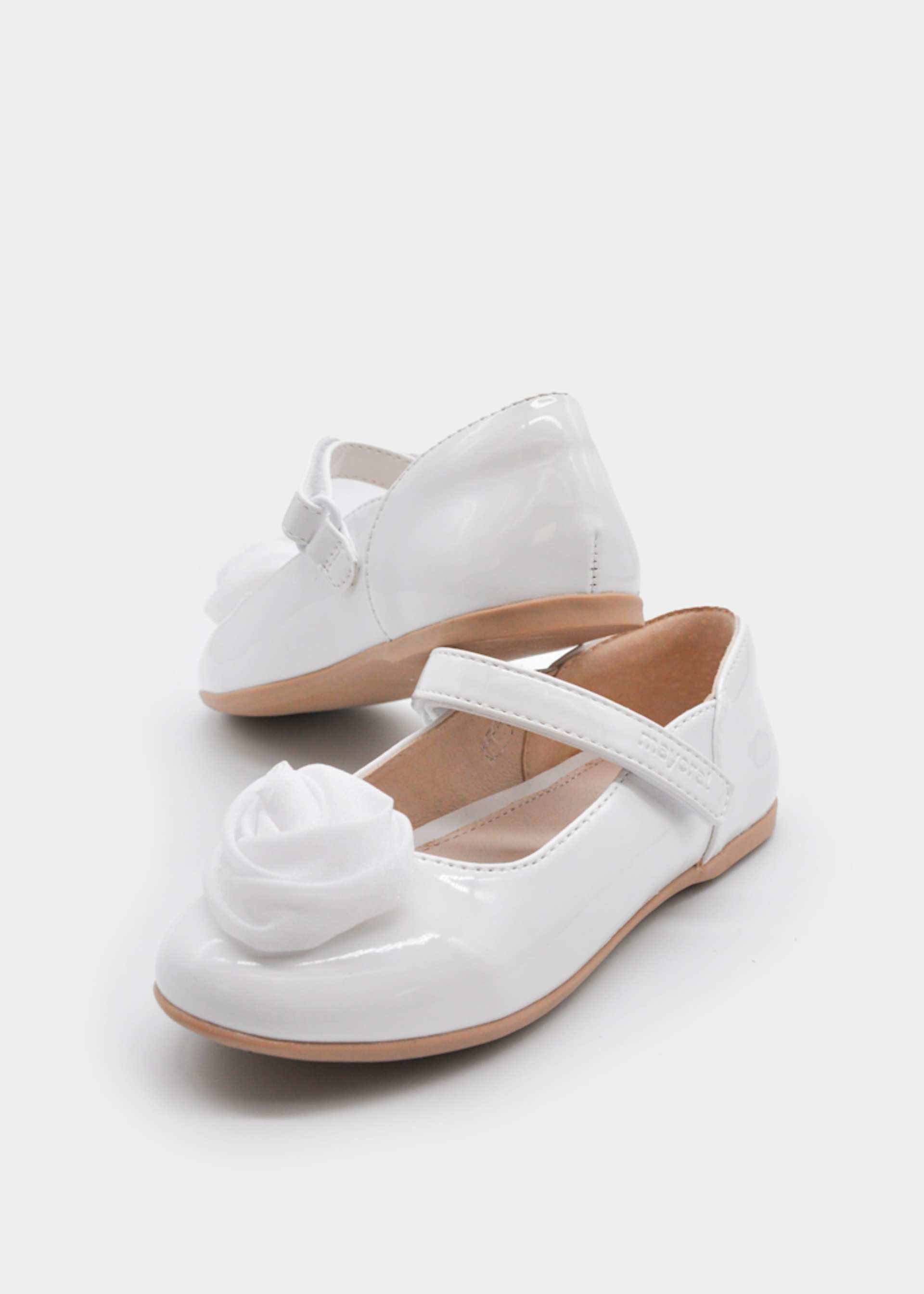 Ballerine vernice fiore bambina