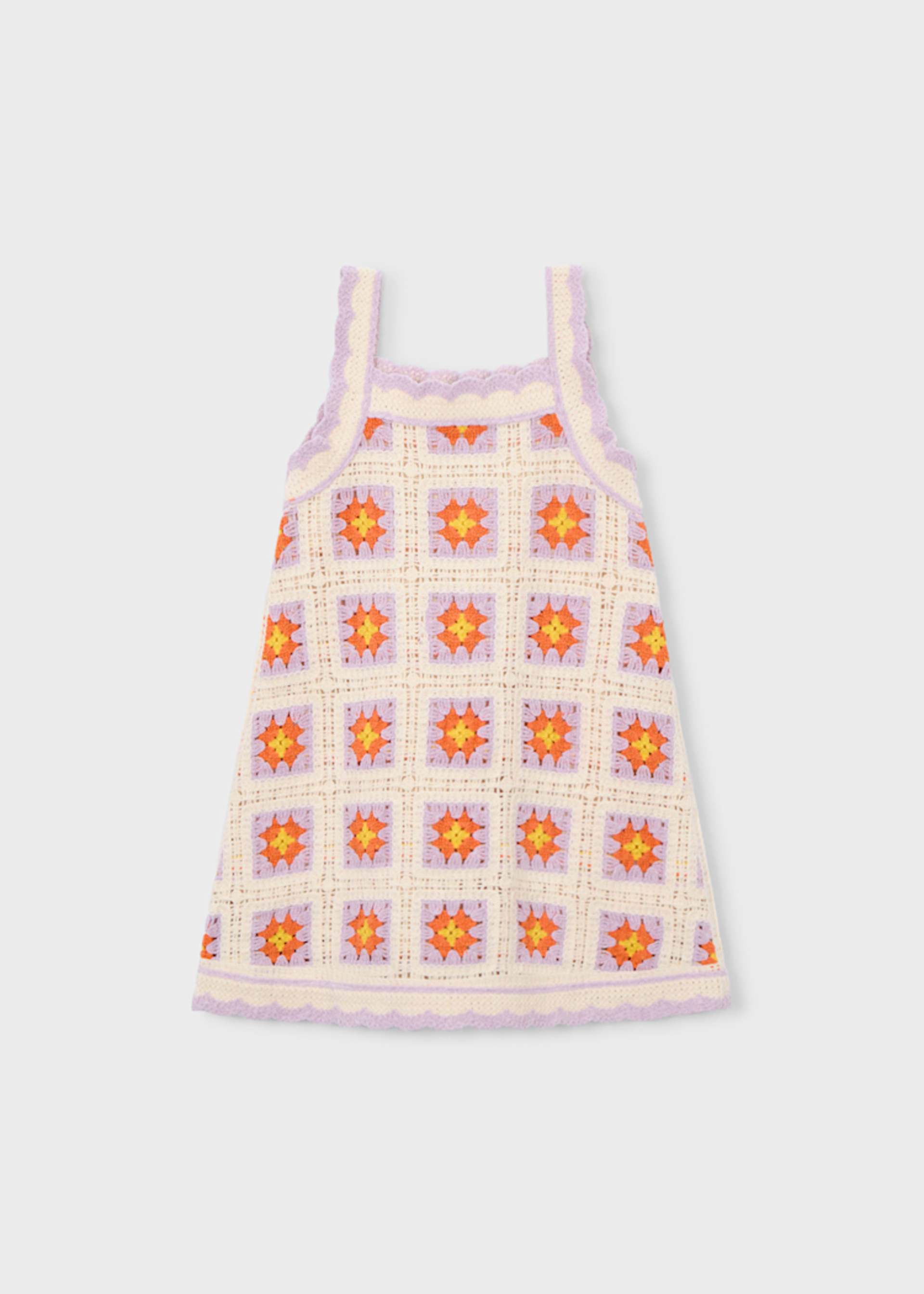 Vestido crochê menina