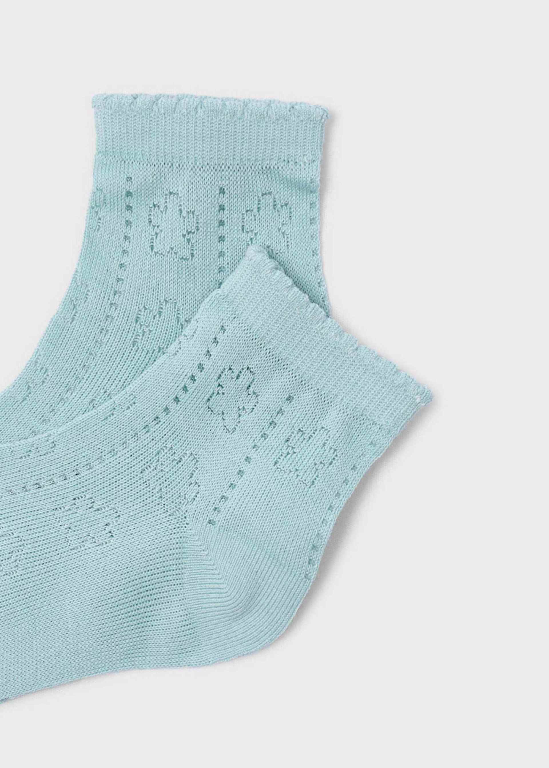 Openwork sock for girls