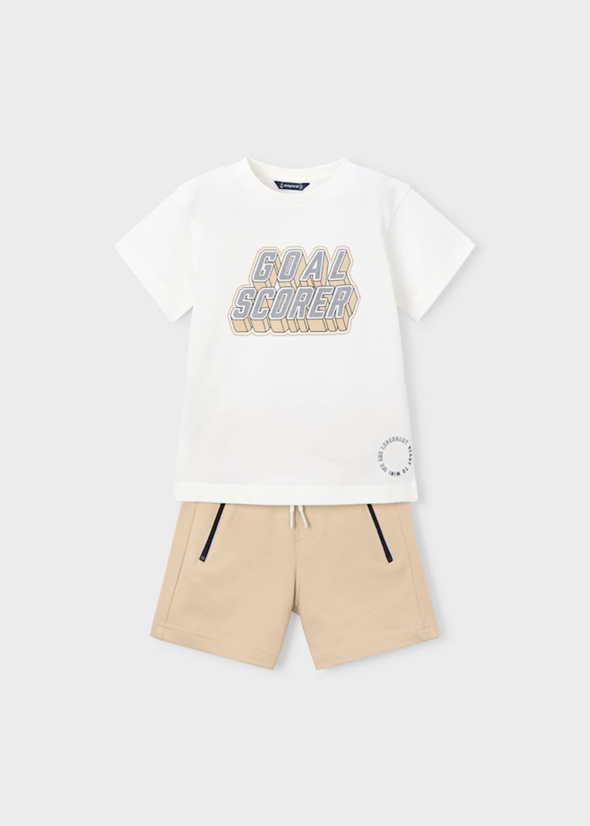 Boy Shorts and Graphic T-shirt Set