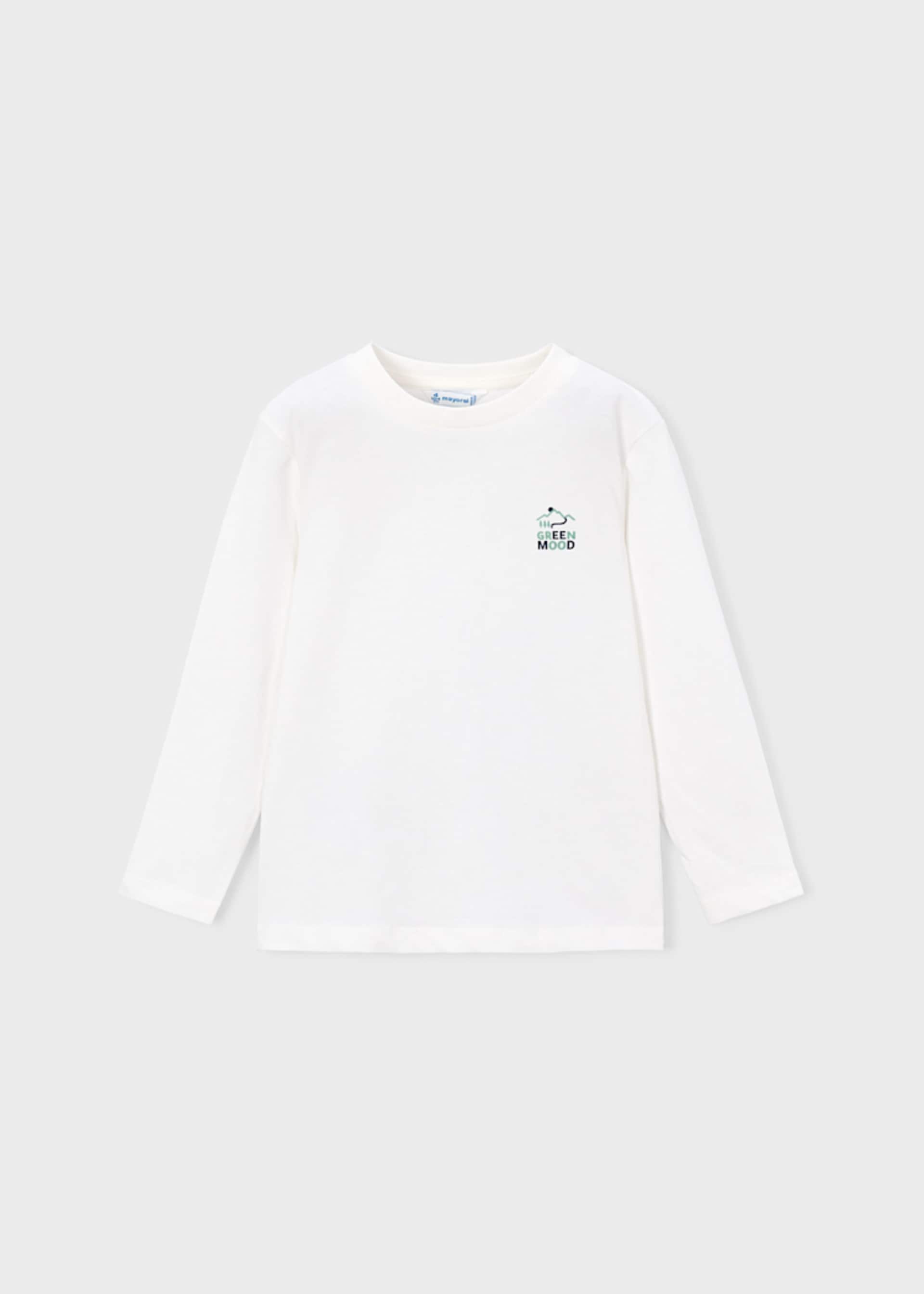 Camiseta flocado montaña niño