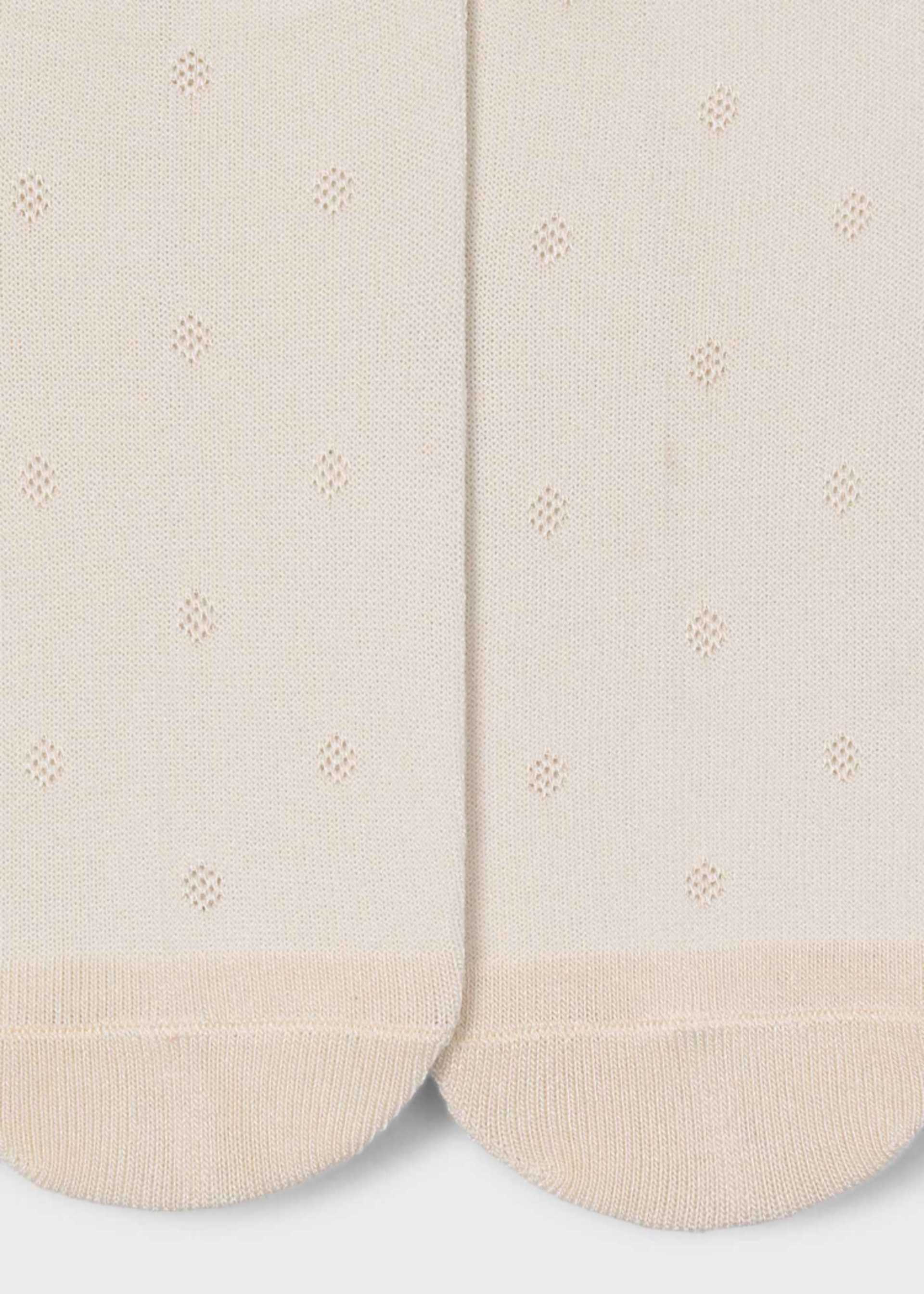 Girls polka dot tights