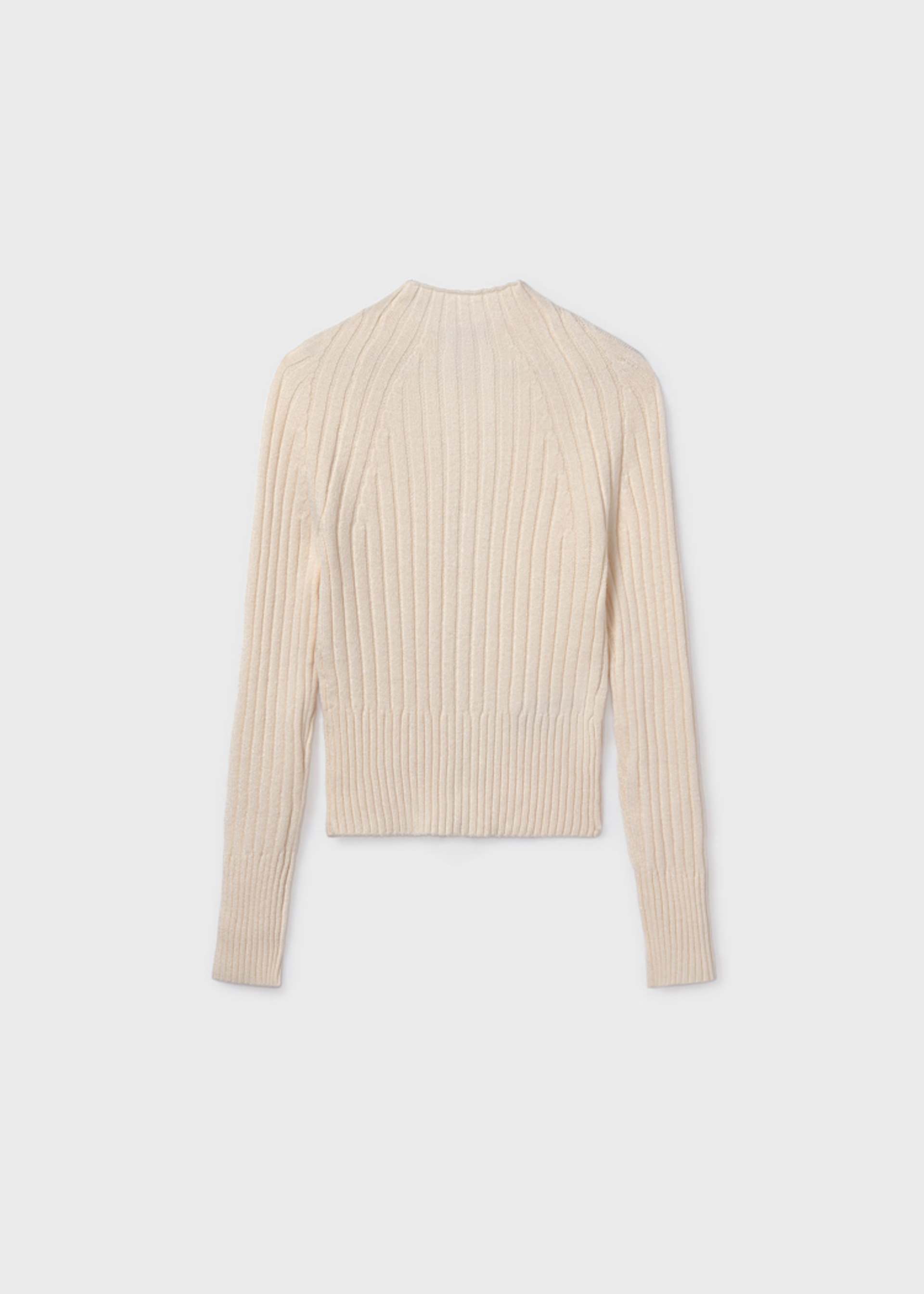 Girls knitted zip up cardigan