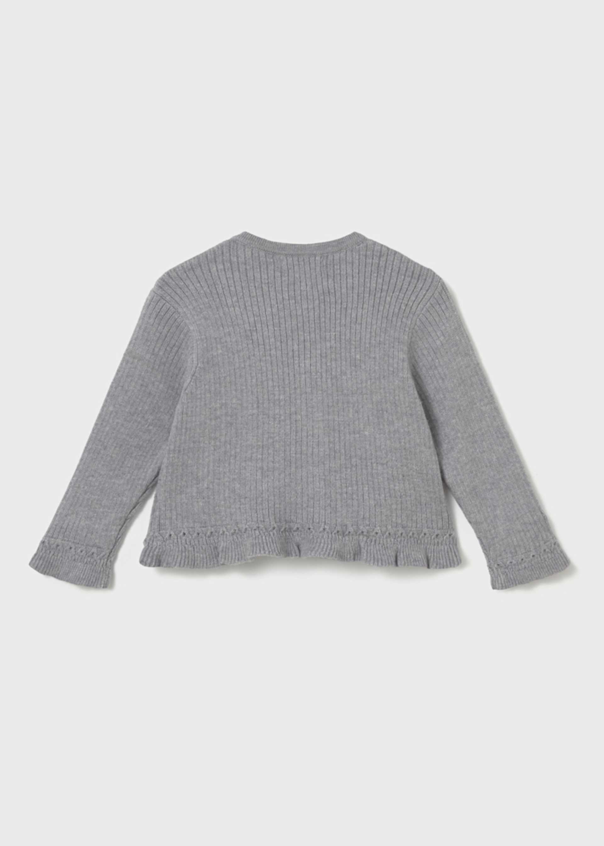 Cardigan cu volanase bebe Cardigan cu volanase bebe