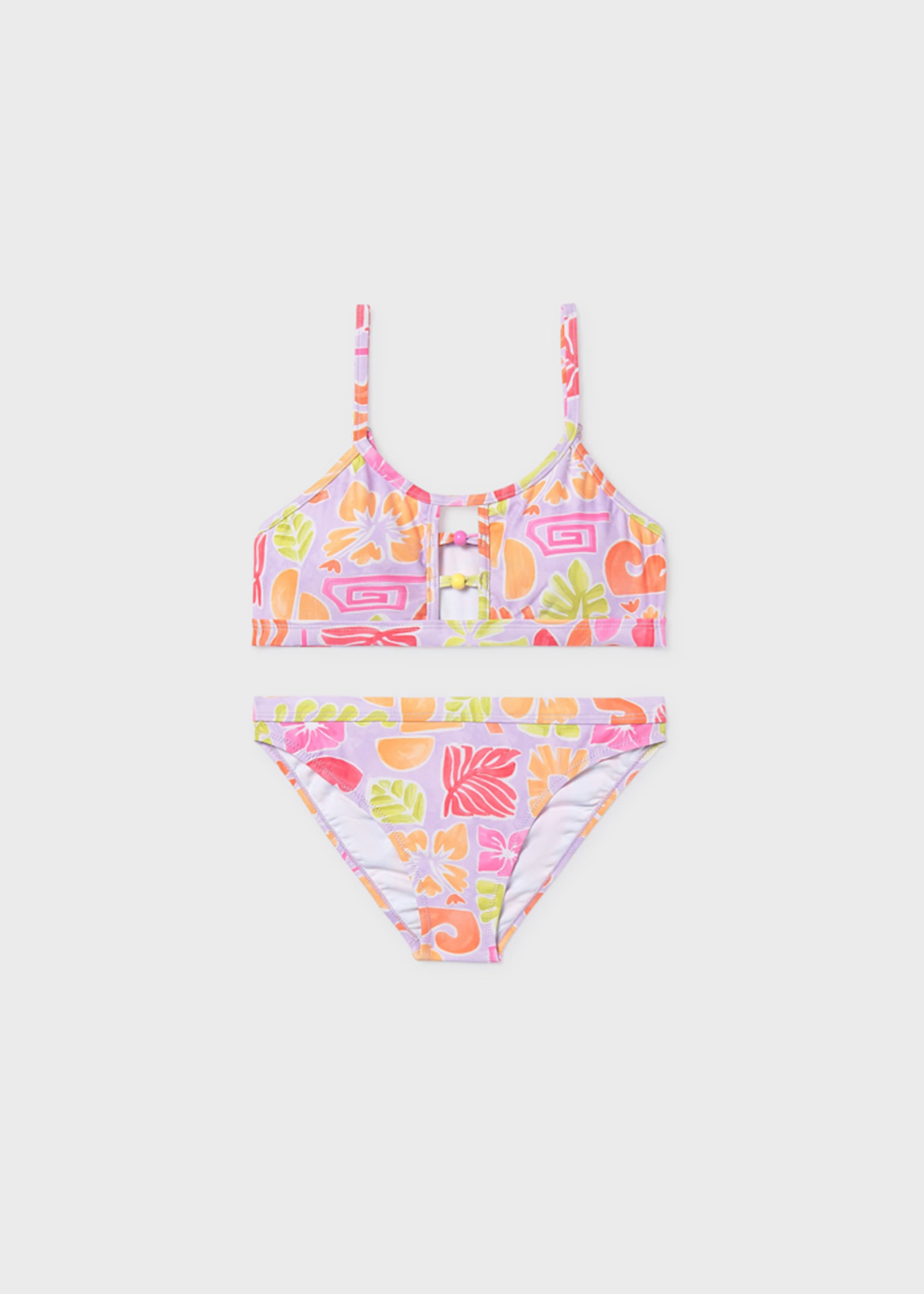 Girl's printed bikini