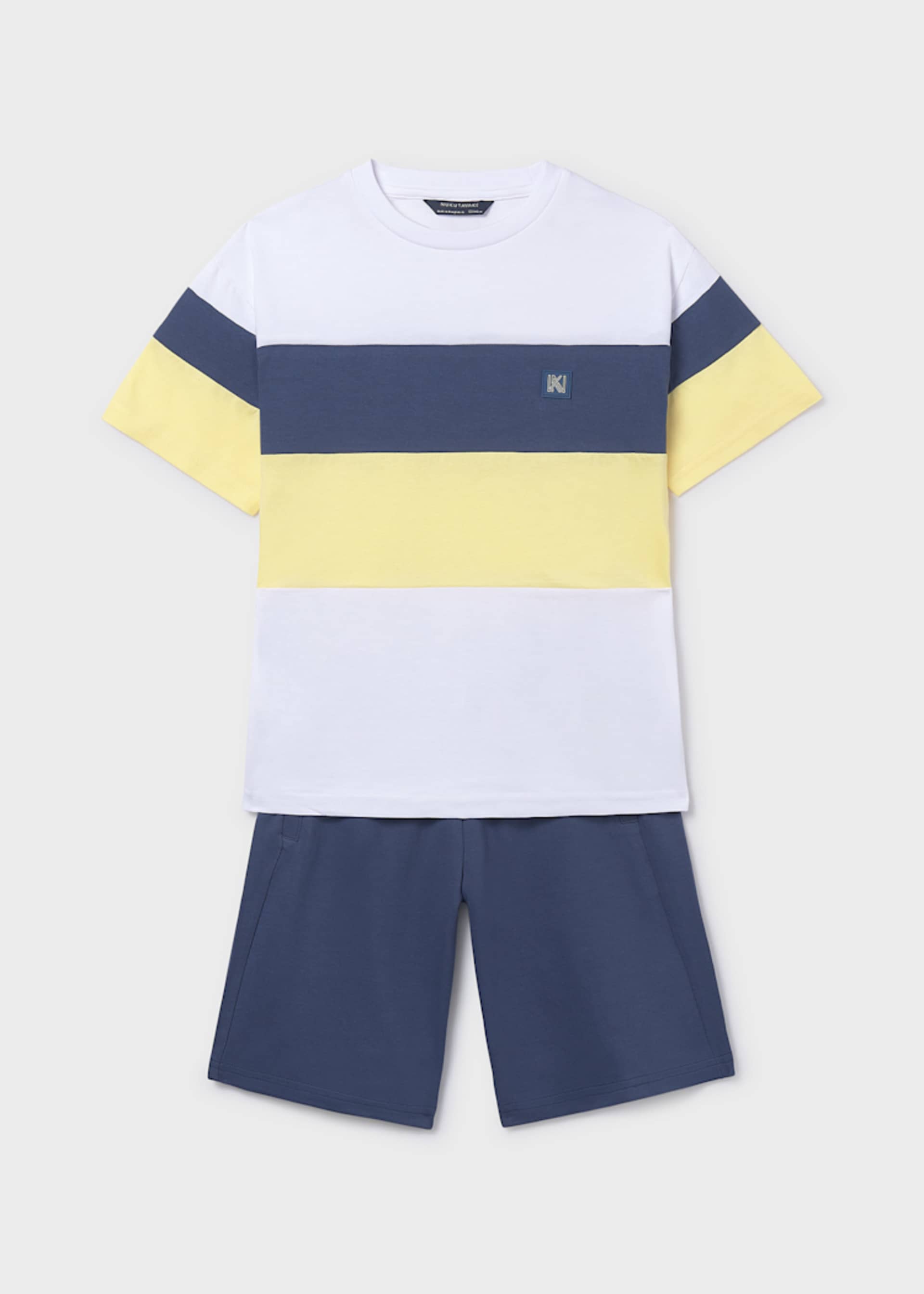 Ensemble bermuda et t-shirt garçon
