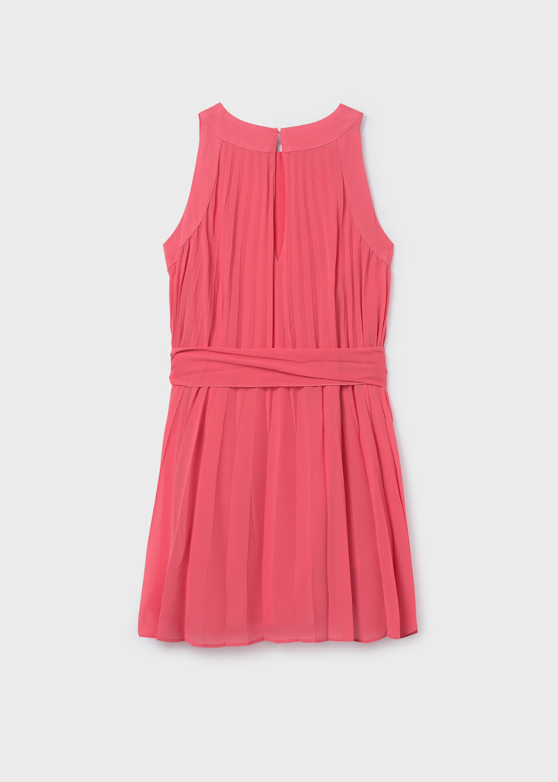 Pleated dress for girls