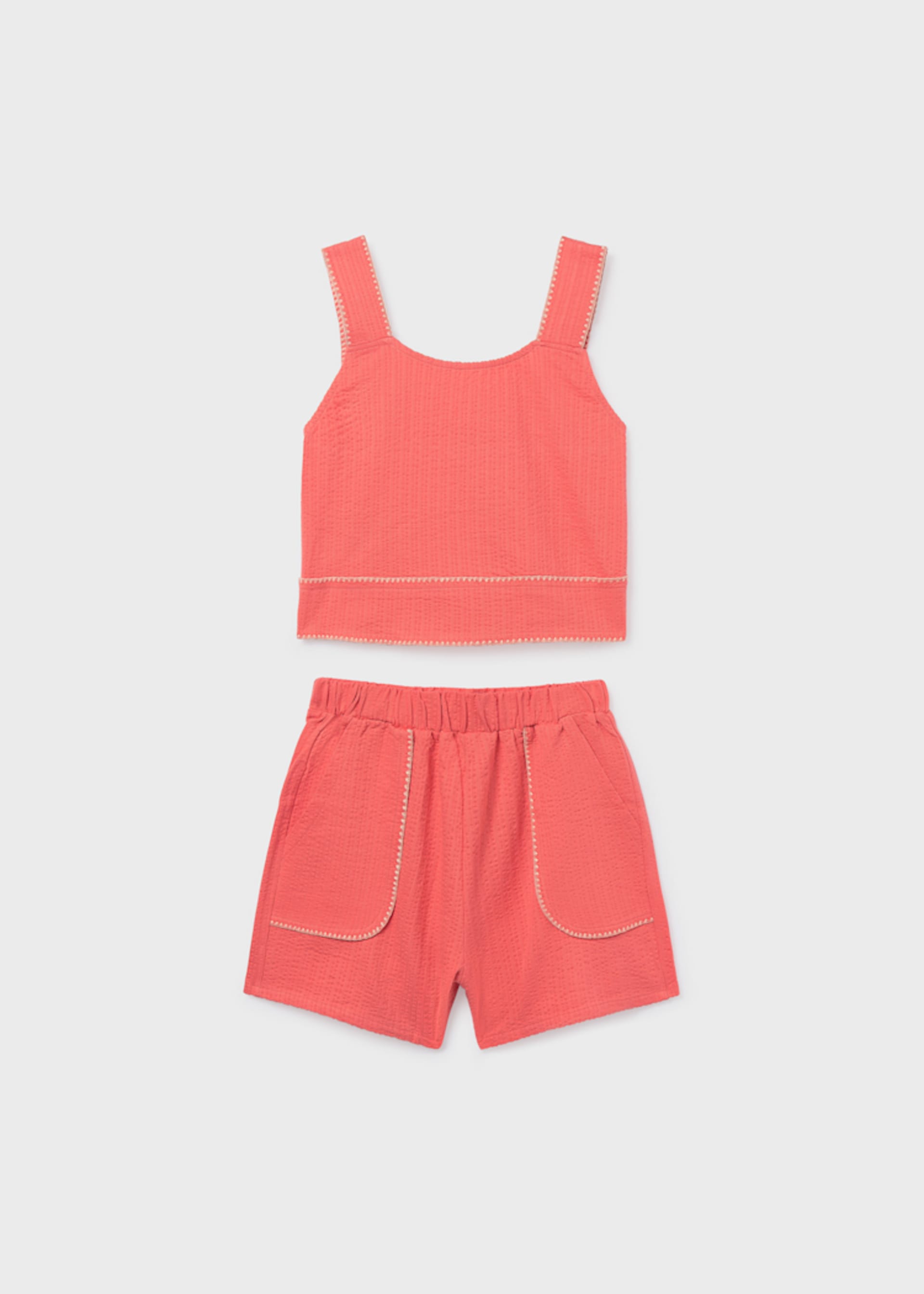 Girls' shorts and top set