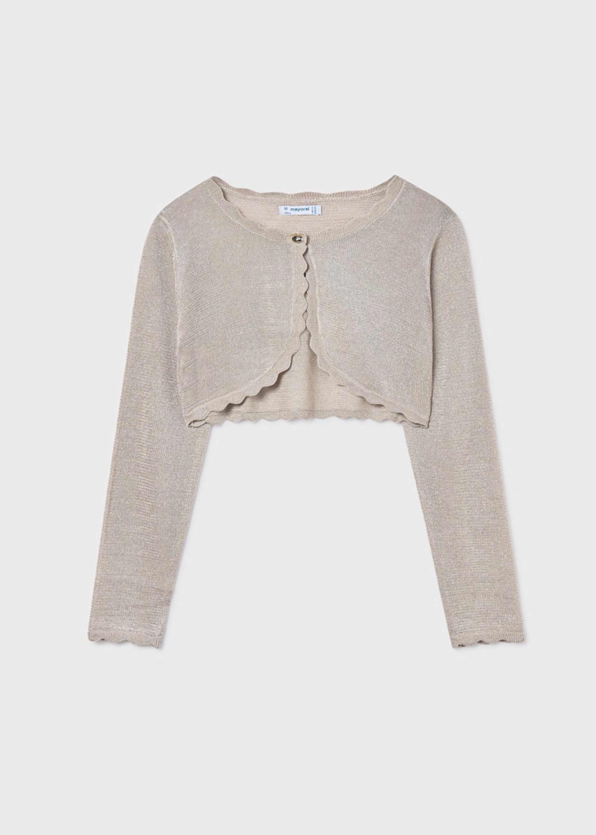 Rebeca tricot básica chica