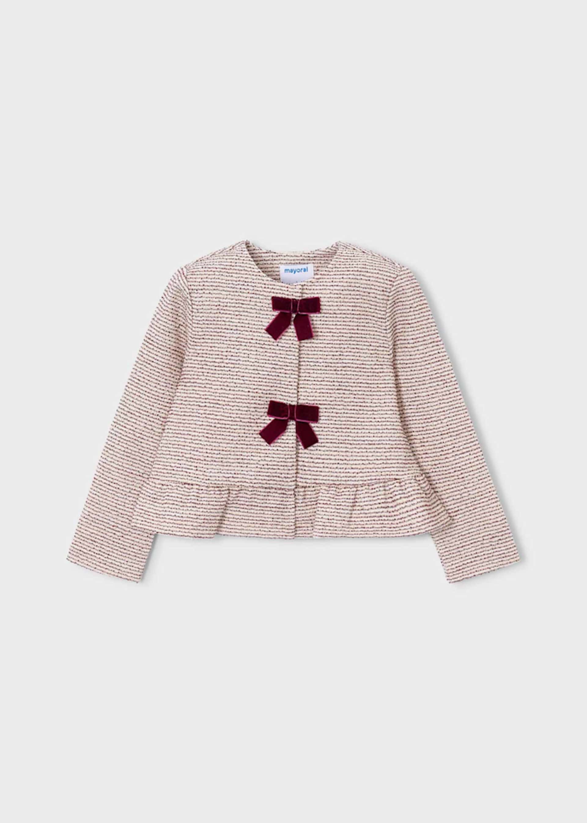 Giacca fiocchi bambina