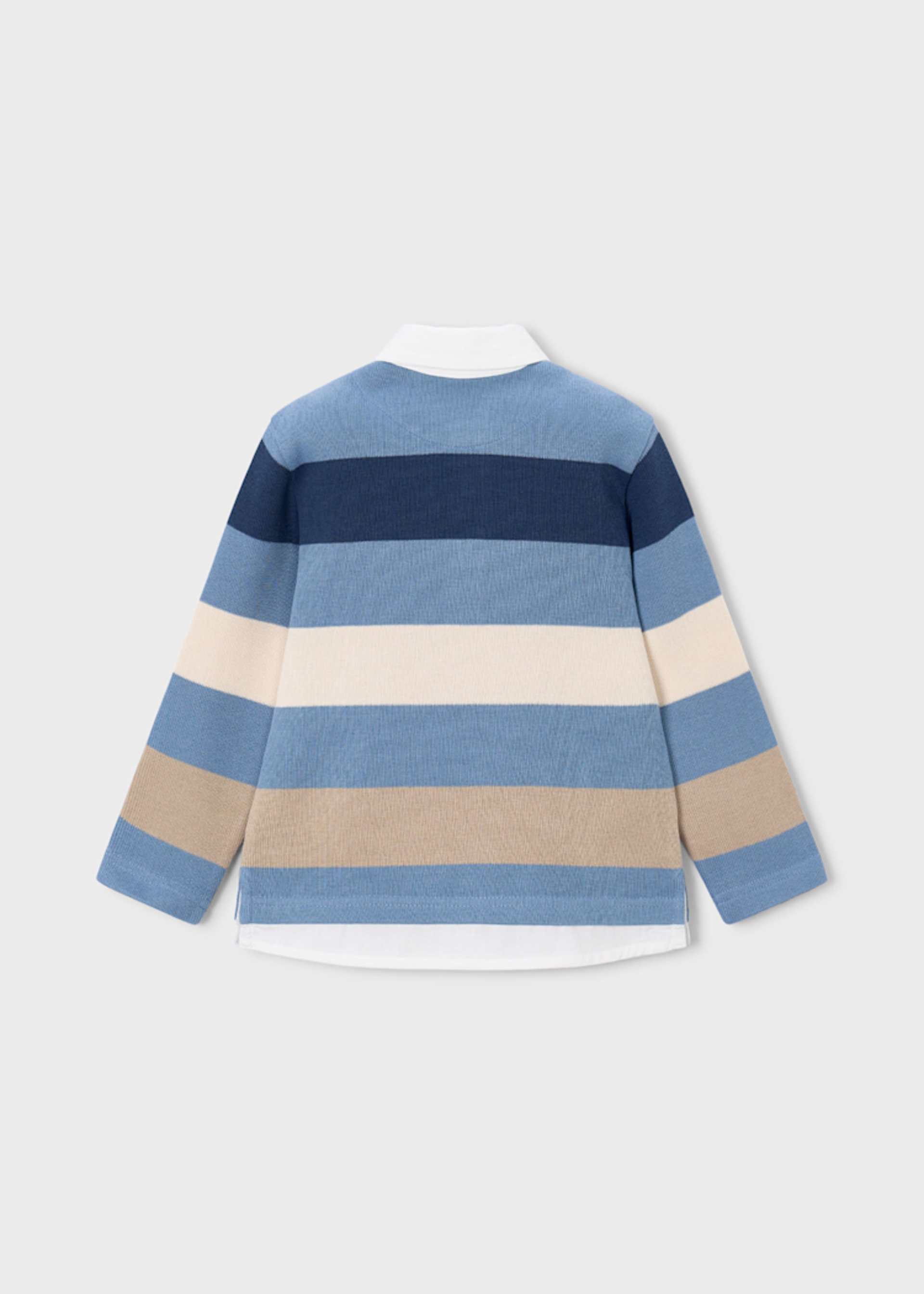Poloshirt Blockstreifen Jungen