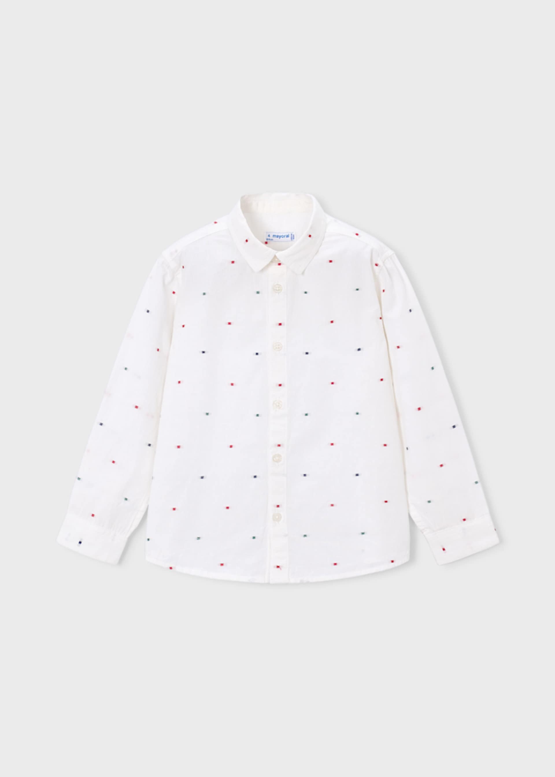 Camicia jacquard bambino