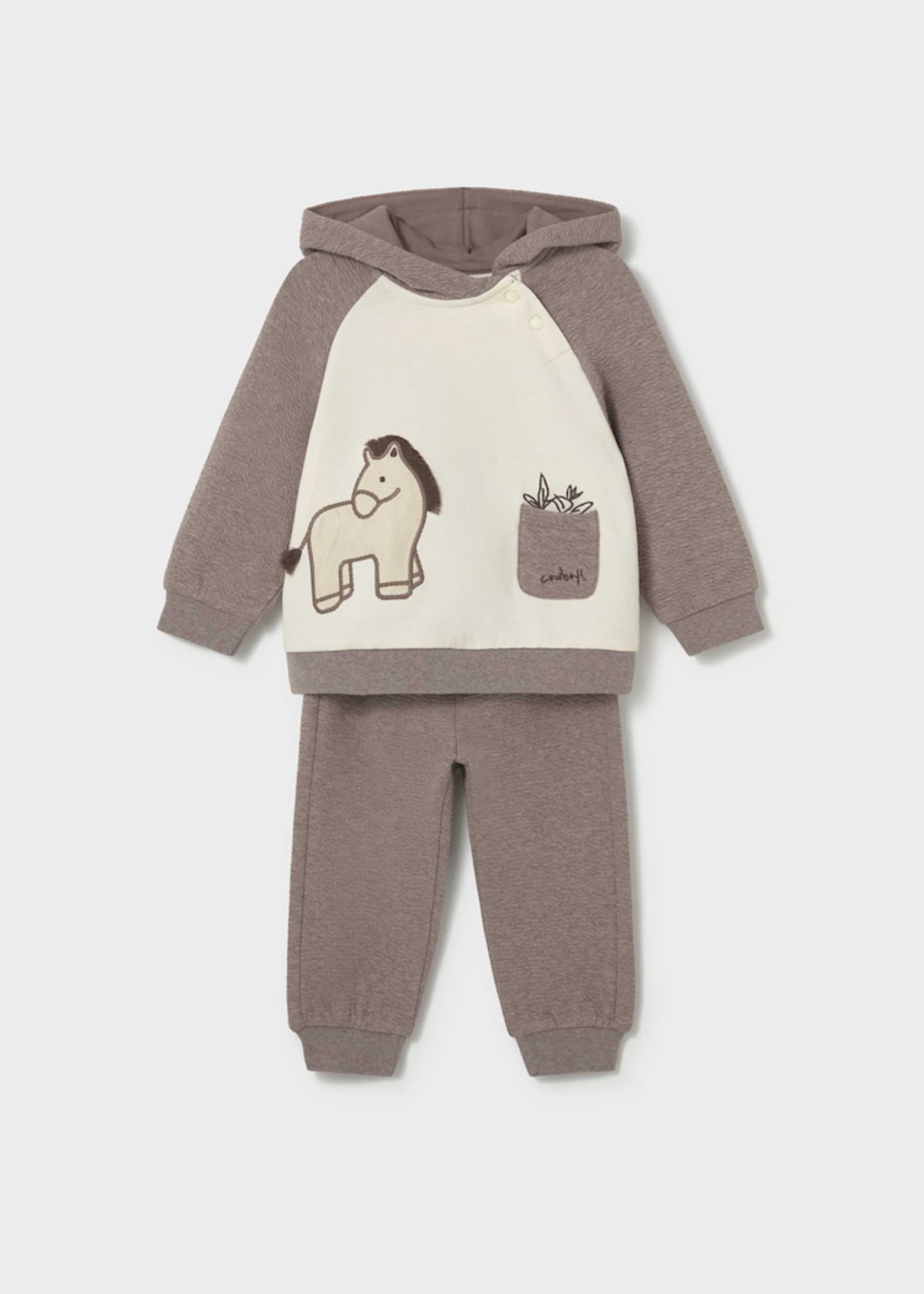 Baby horse sweatshirt tracksuit