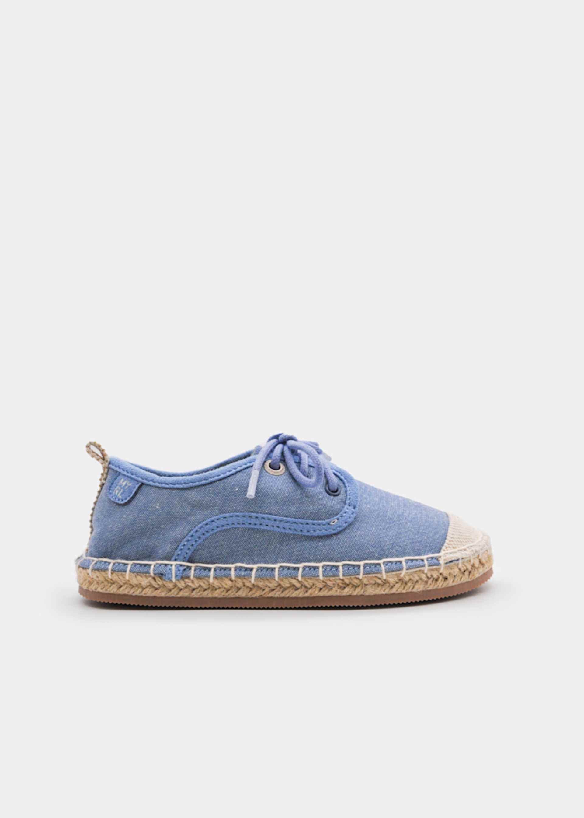 Espadrilas lacci bambino