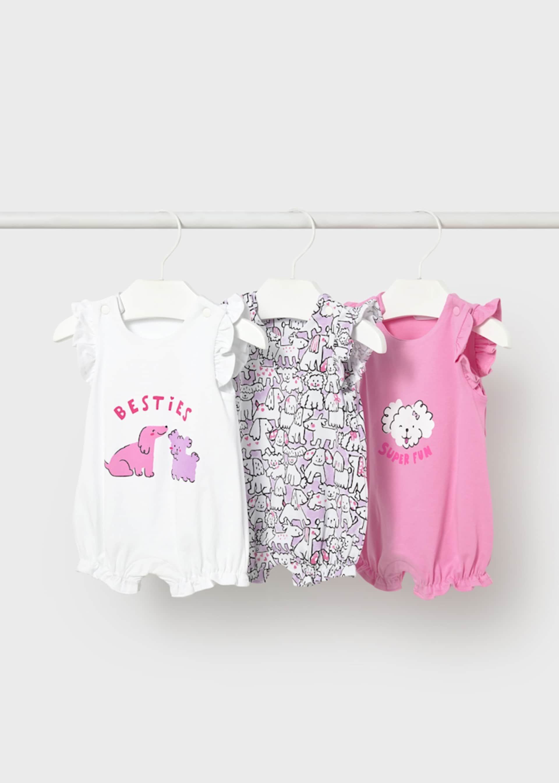 Set 3 pigiami neonata