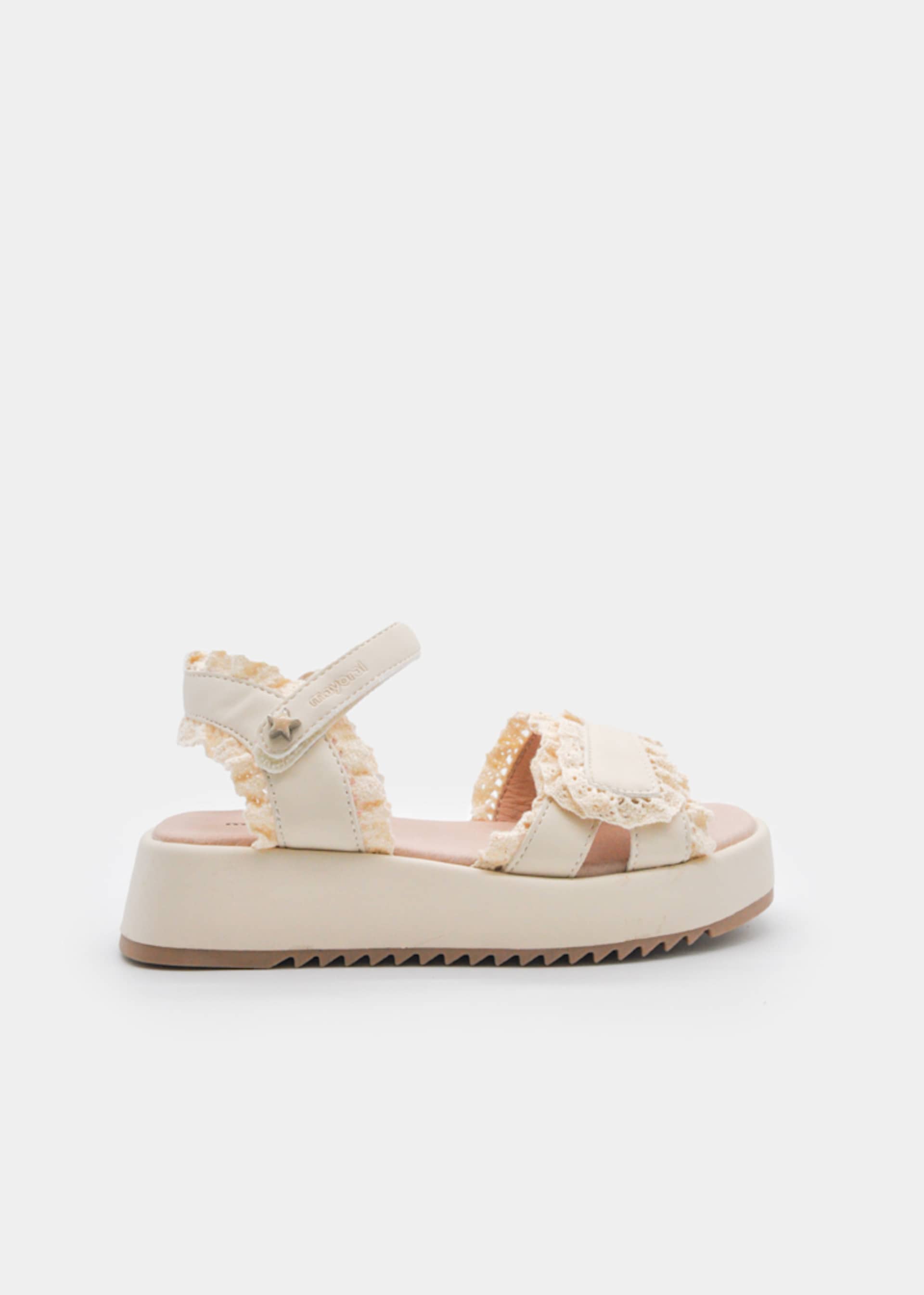 Platform sandals girl