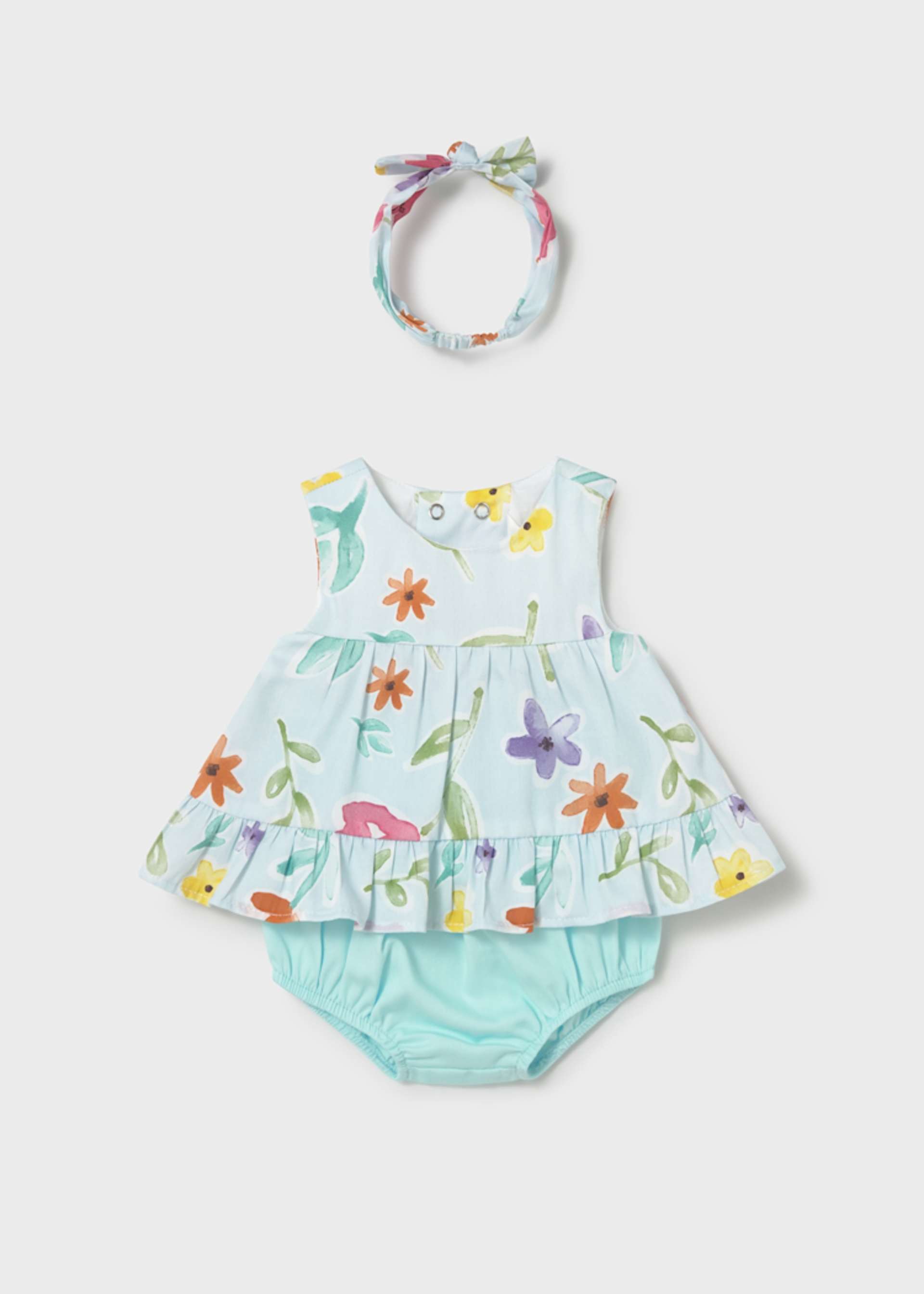 Set short cu diadema nou-nascut