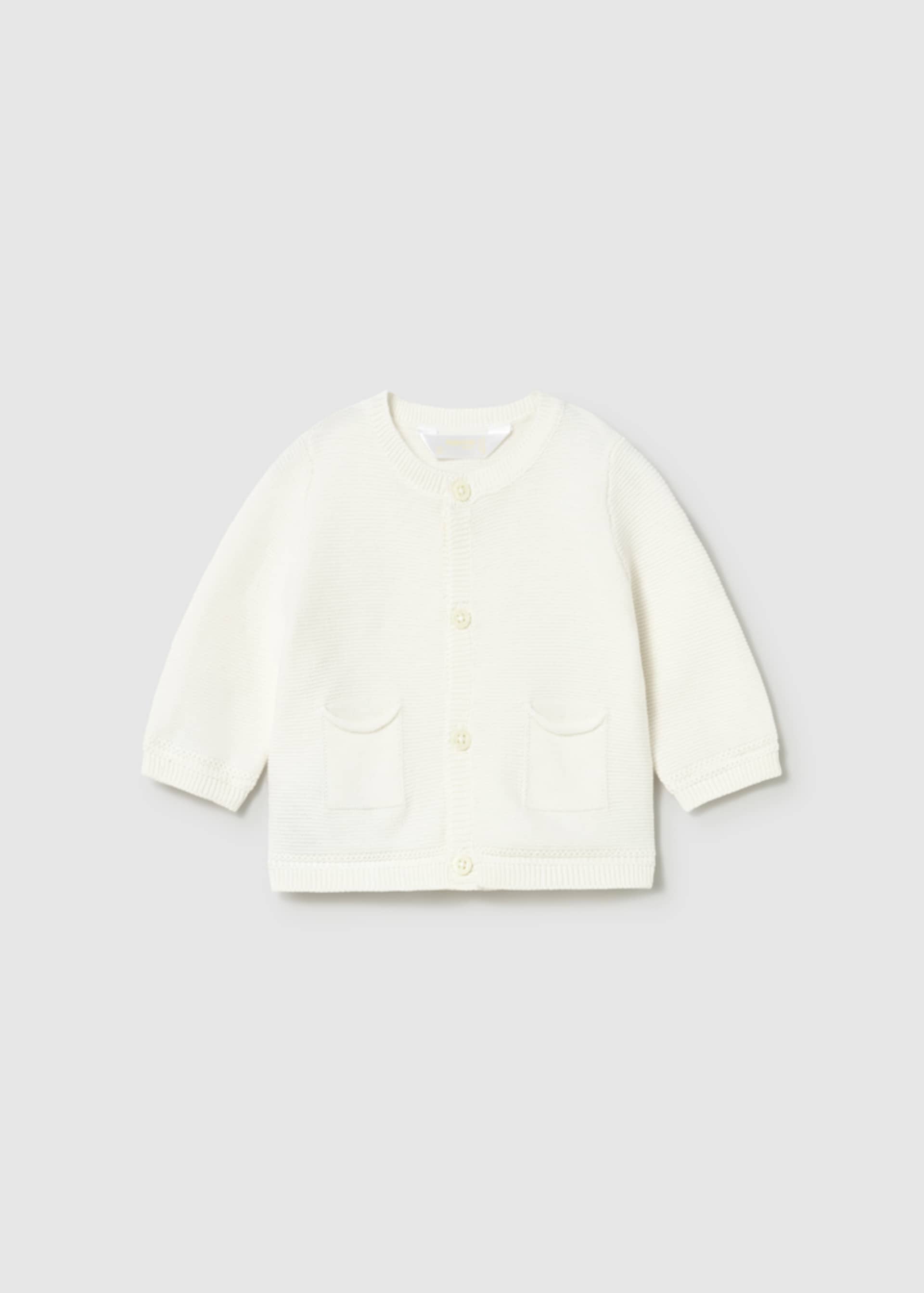 Jacheta tip cardigan nou-nascut