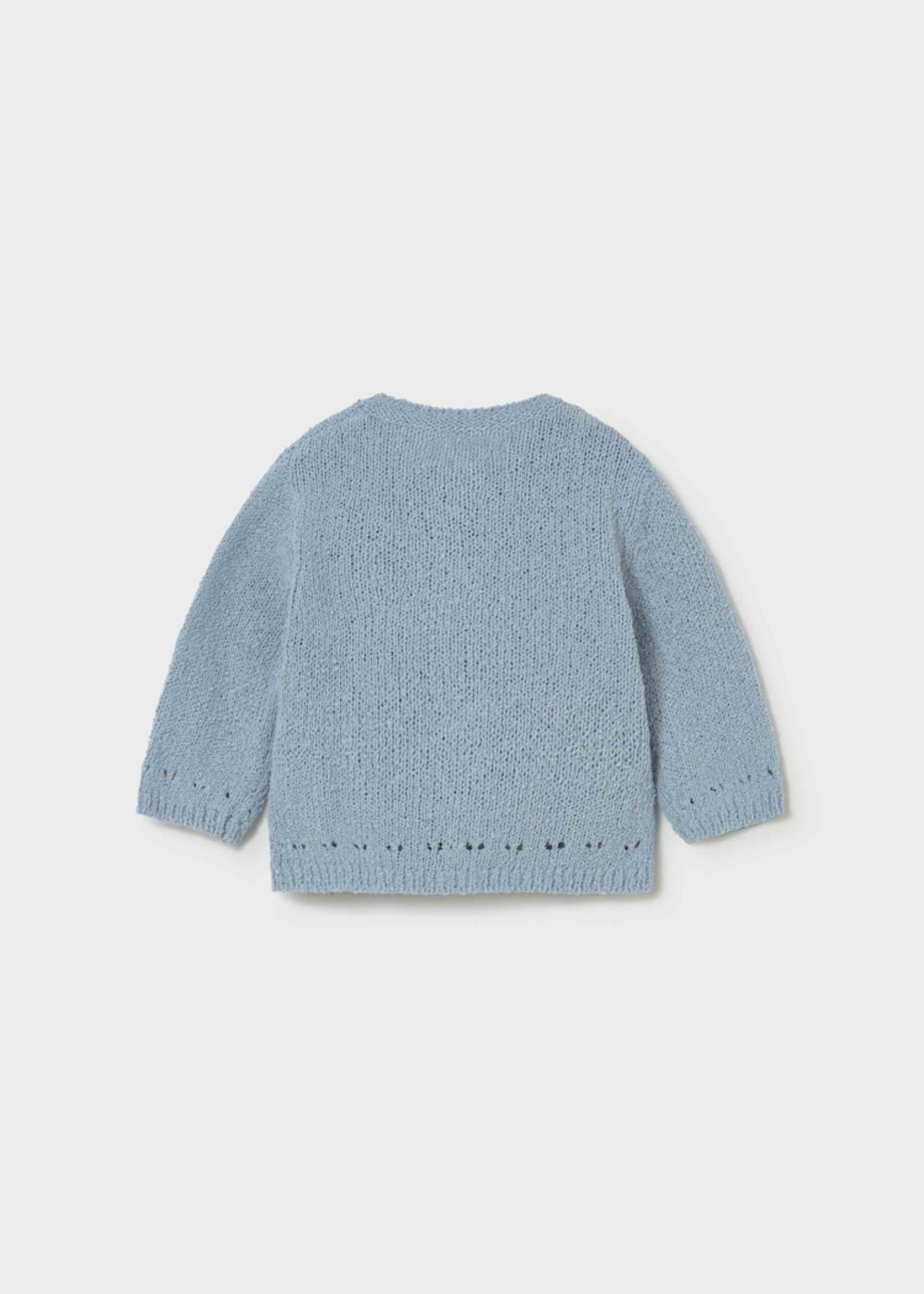 Cardigan tricot à boutons nouveau-né