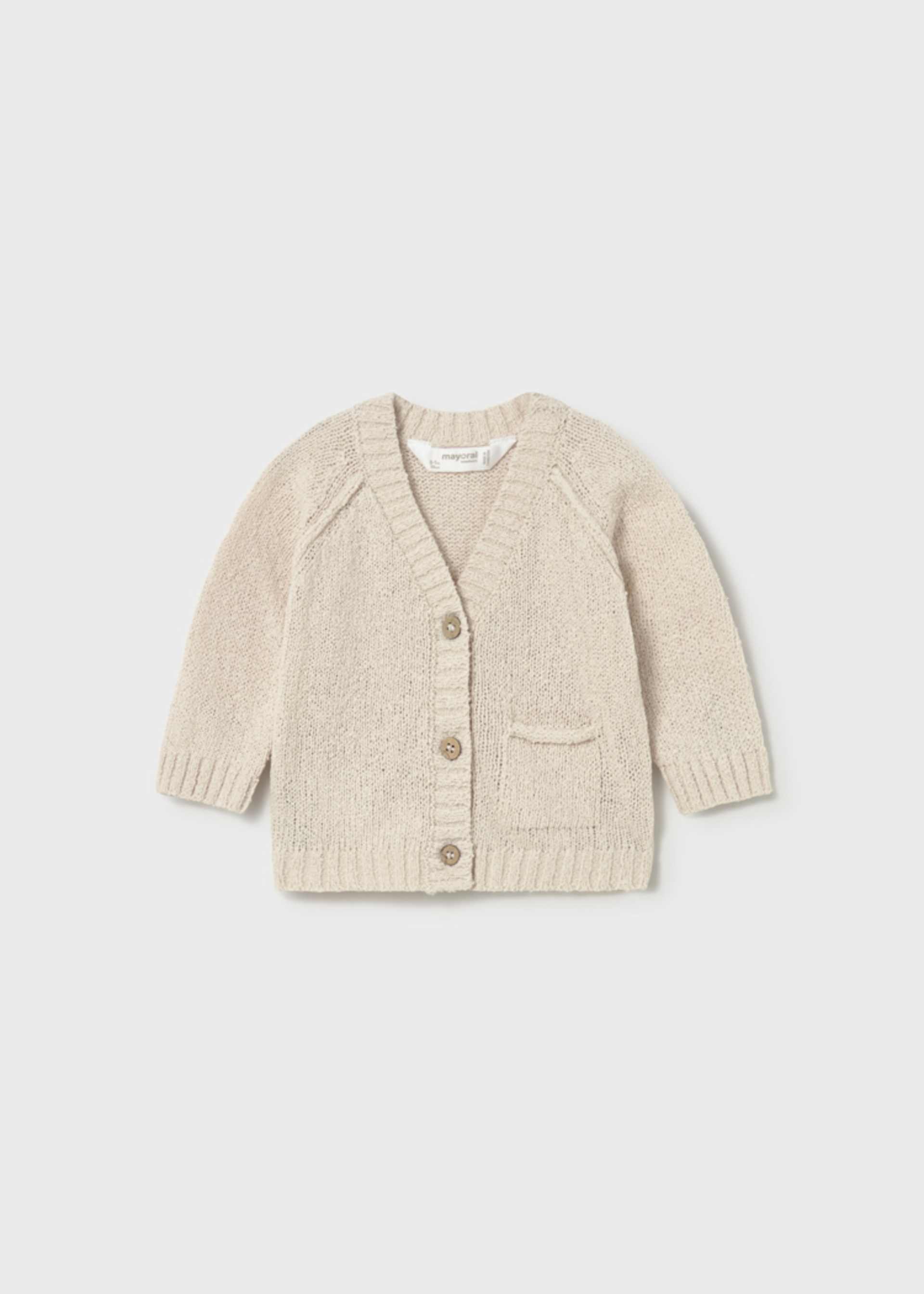 Jacheta tip cardigan nou-nascut