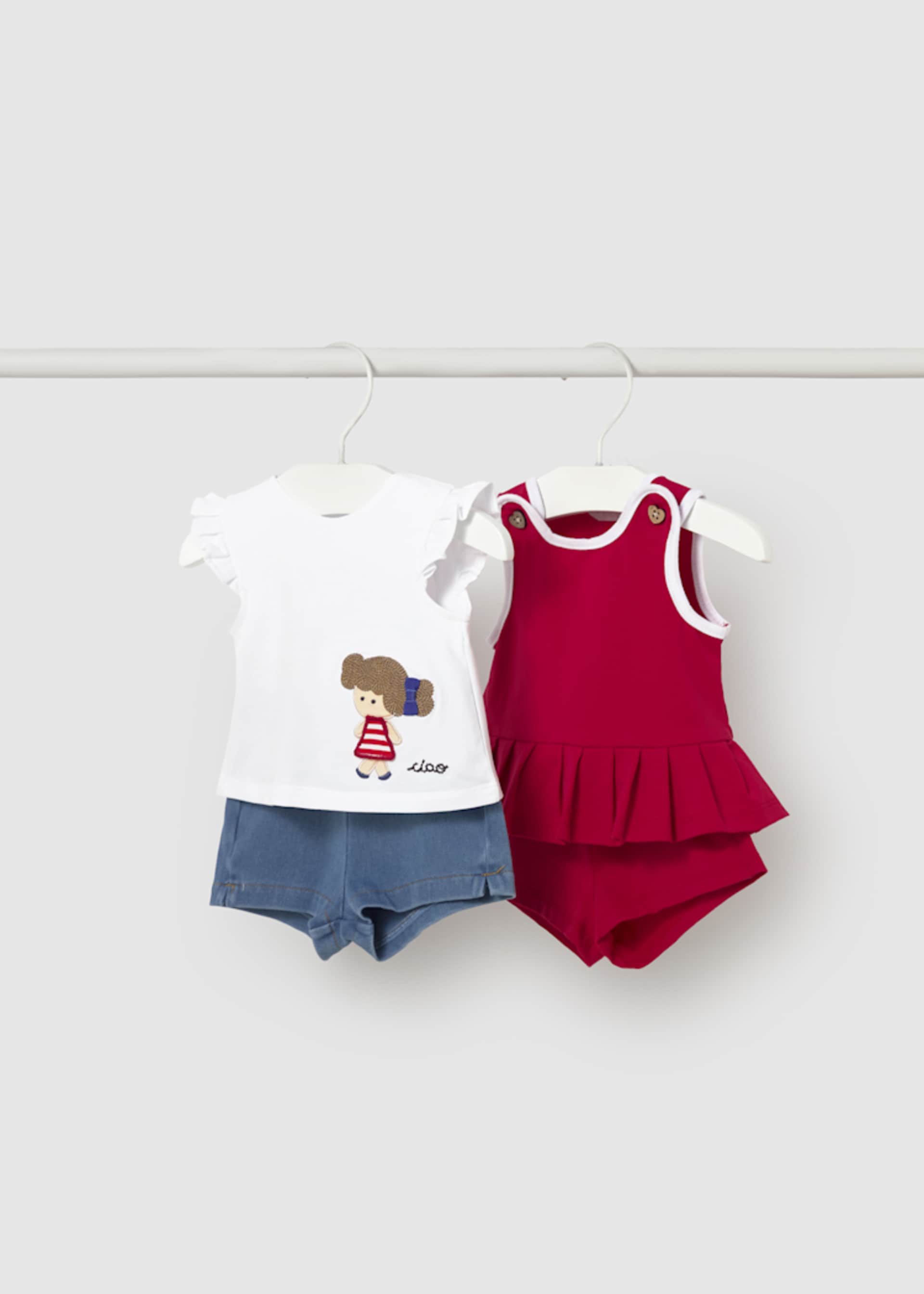 Conjunto 4 peças recém nascida
