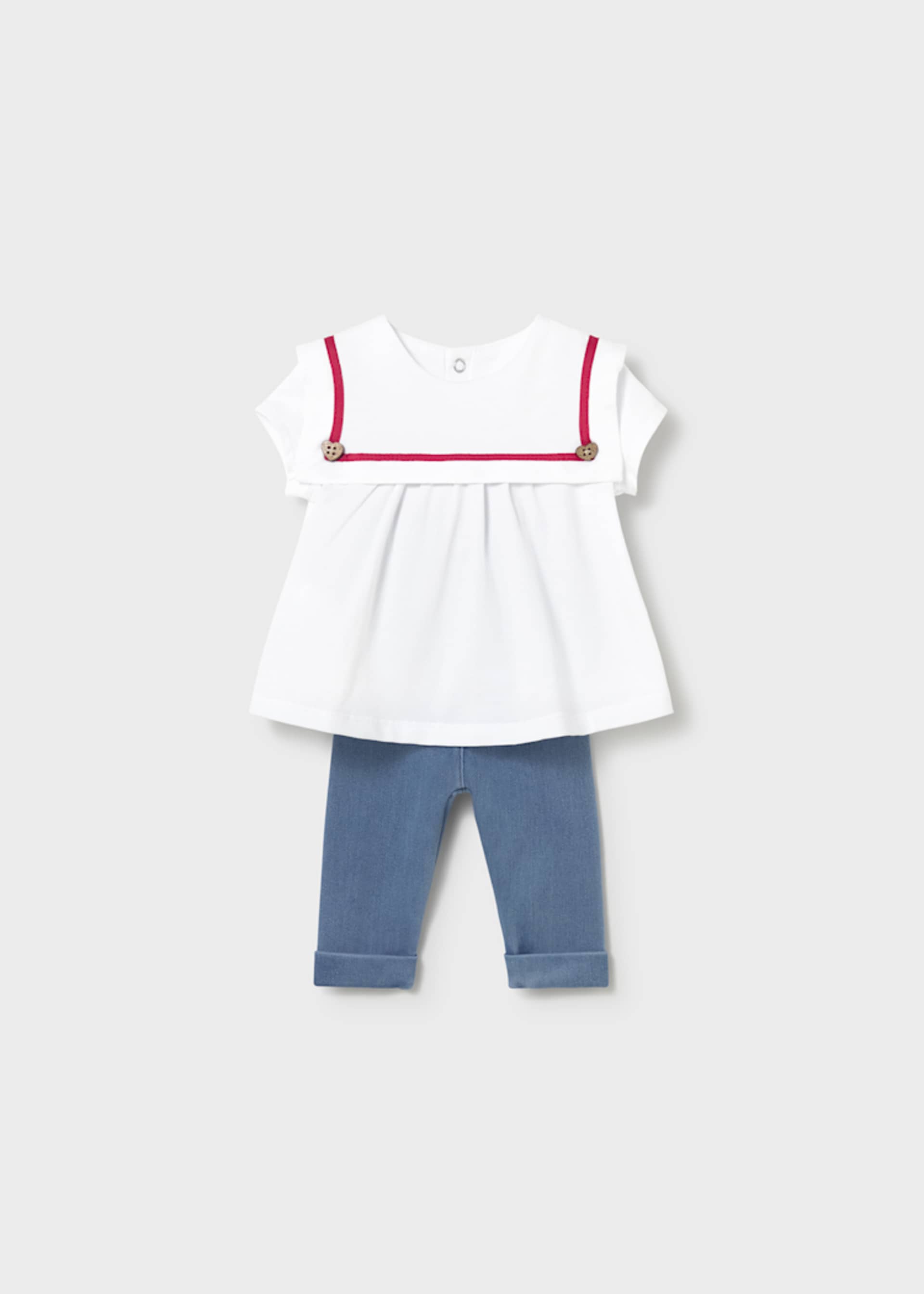 Conjunto 4 piezas muñeca recién nacida