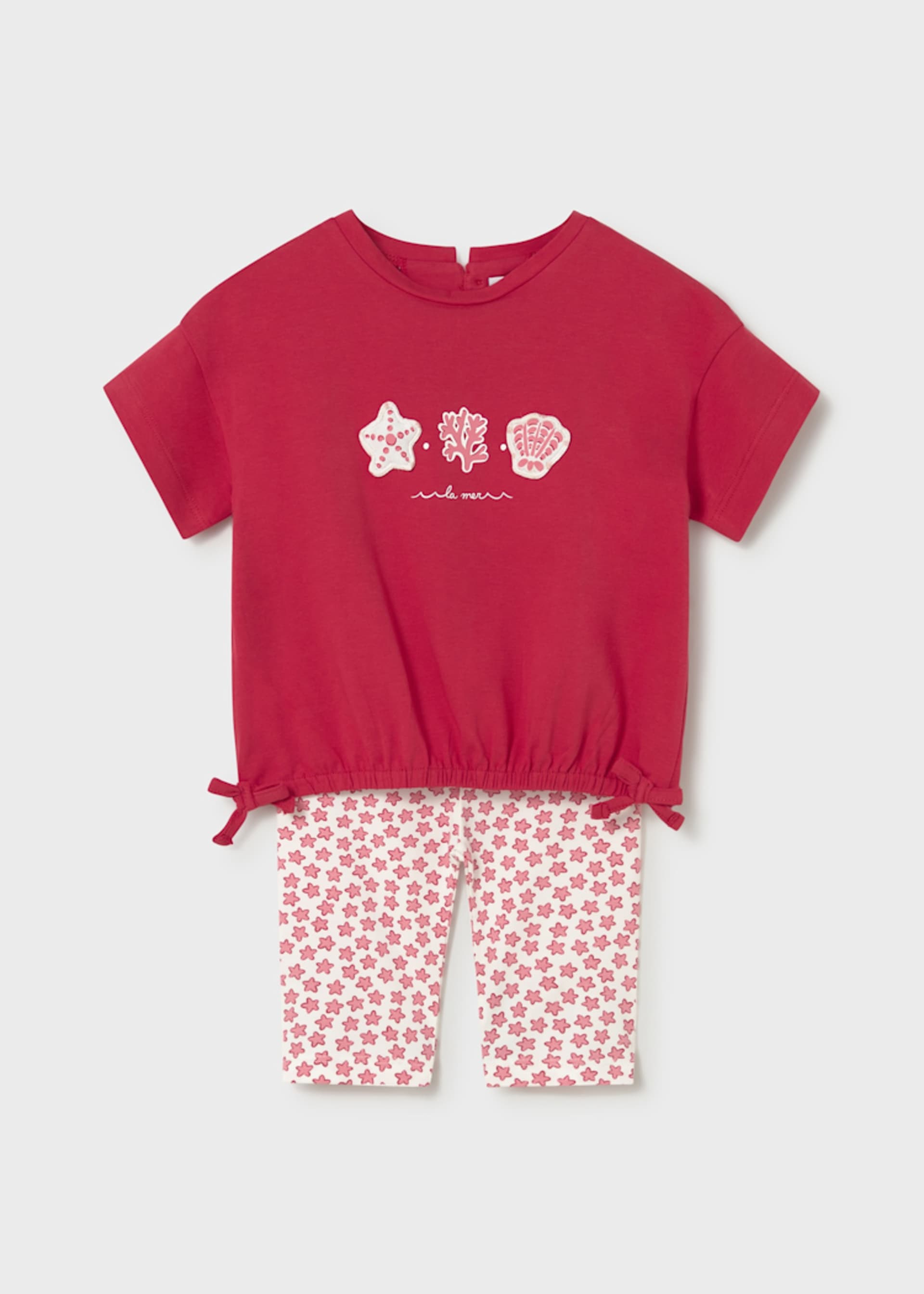Set colanti cu imprimeu bebe