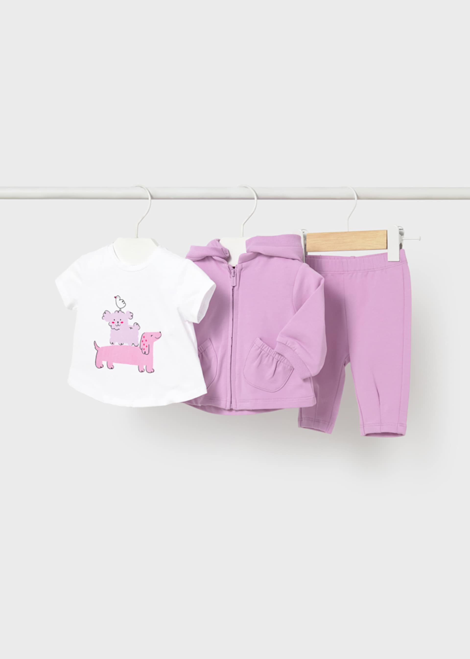 Pants con playera recién nacida
